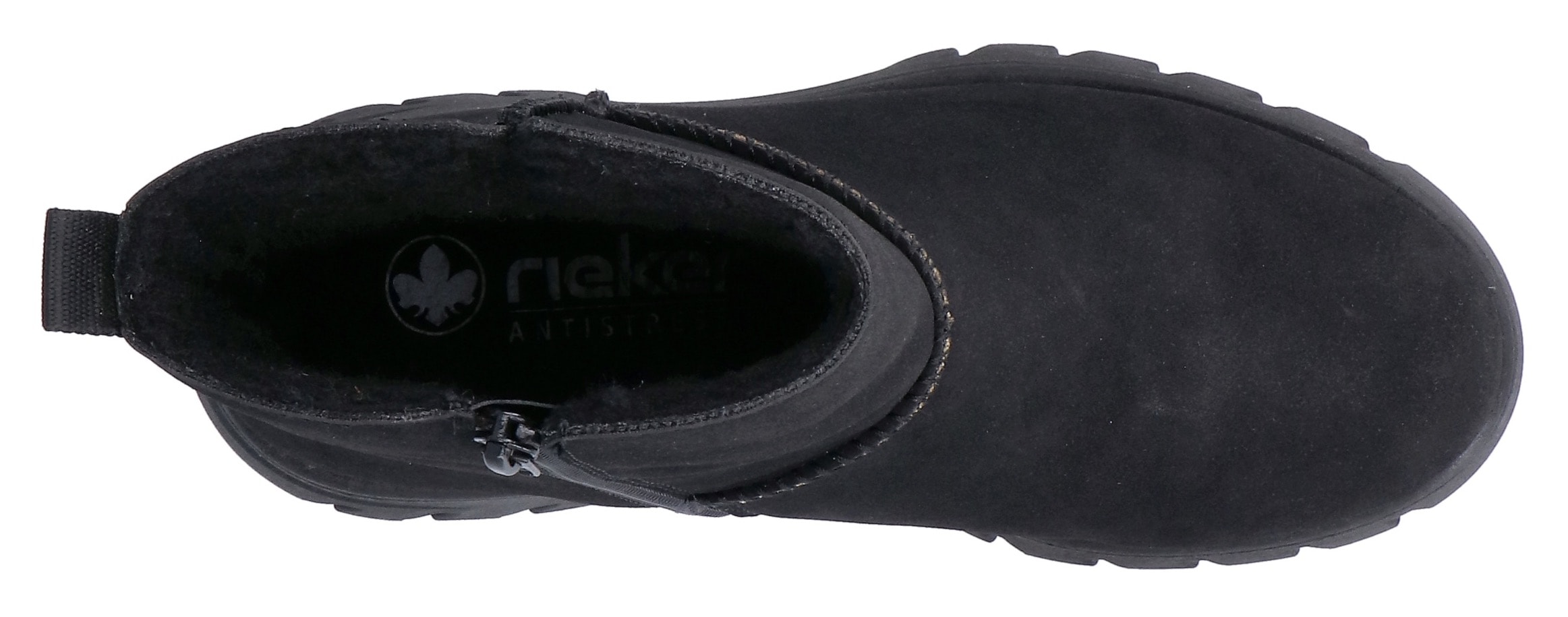 Rieker Winterboots, Plateauboots, Stiefelette, Profilsohle, mit Warmfutter