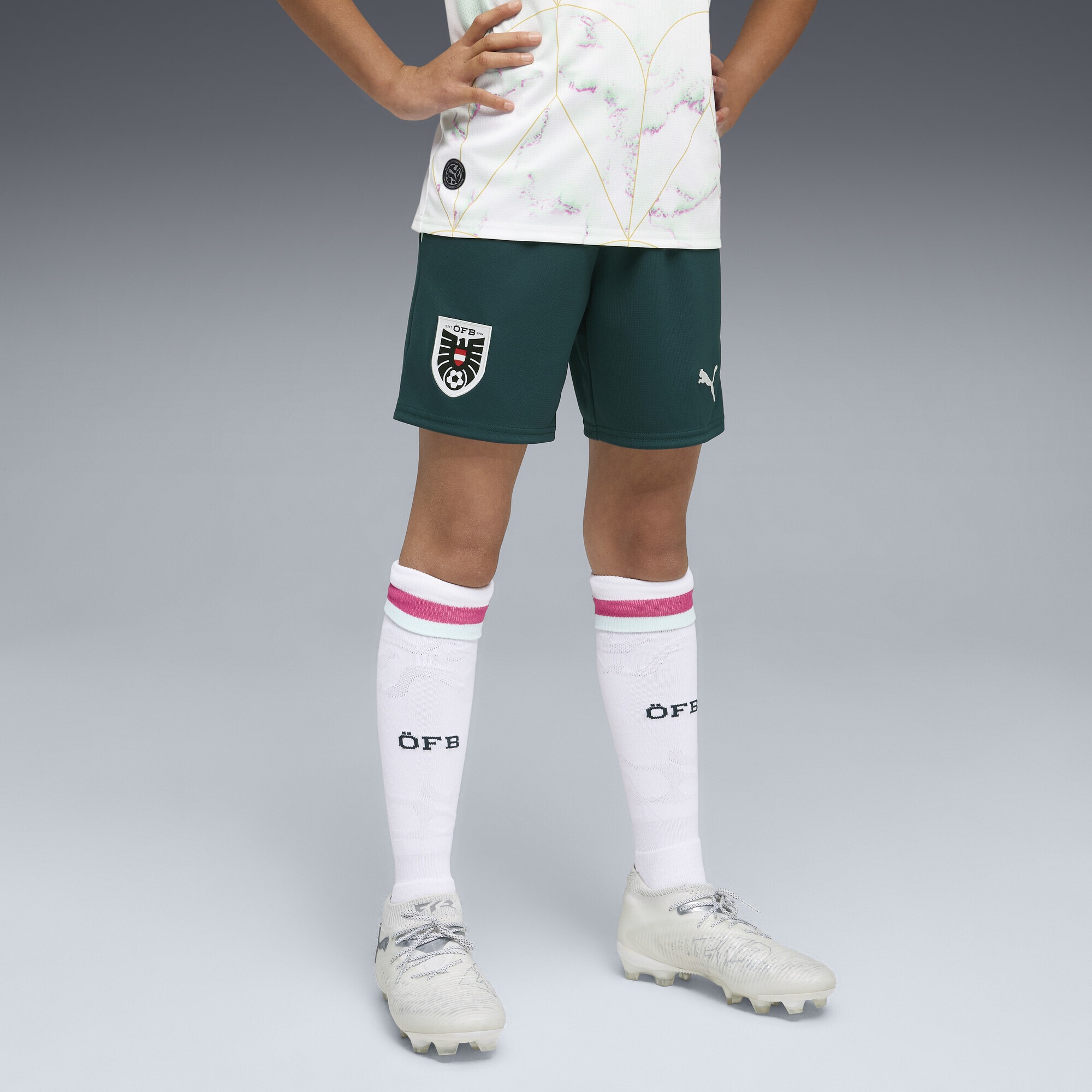 PUMA Sporthose »Österreich 2026 Shorts Jugendliche«