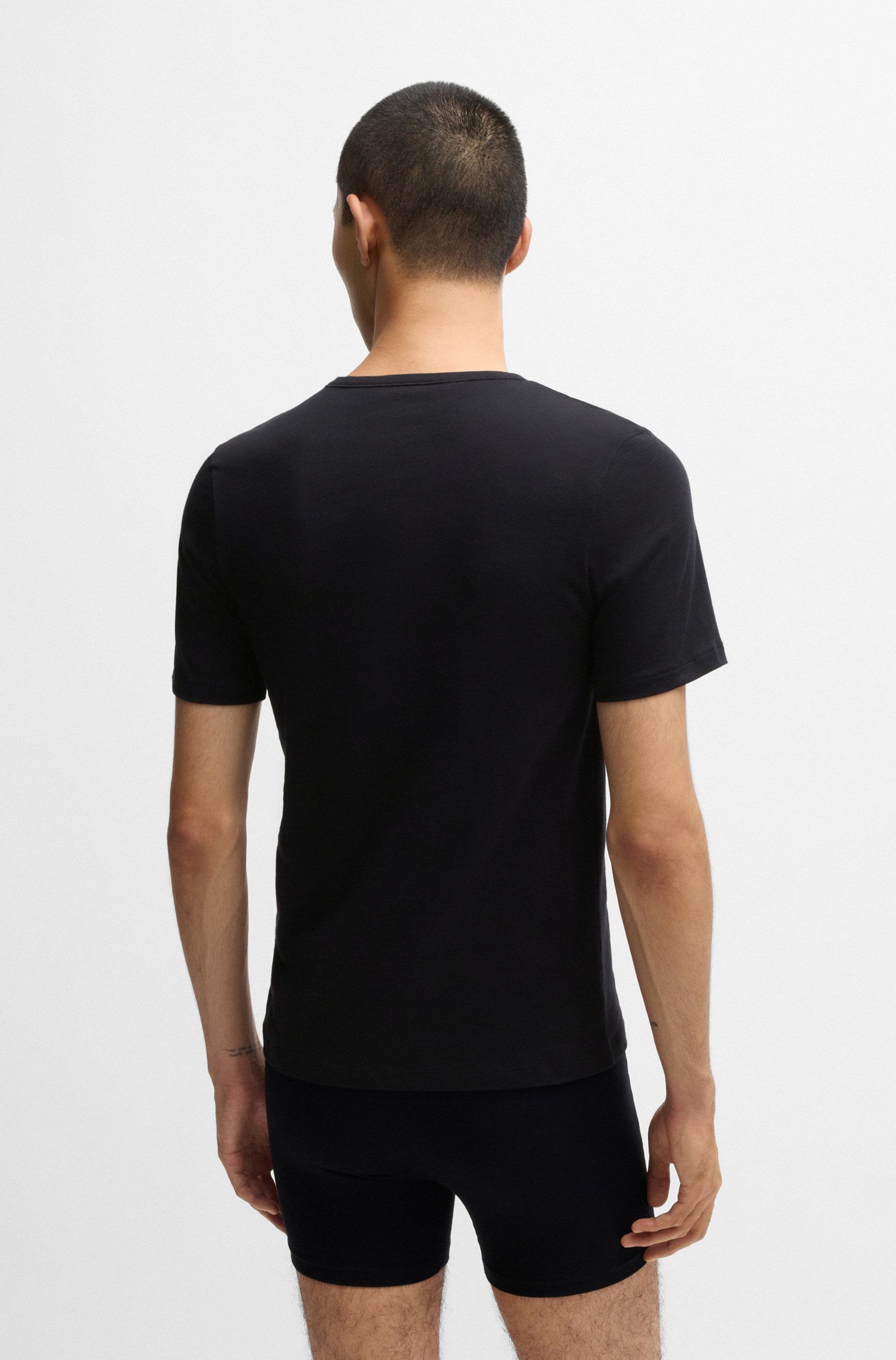HUGO Underwear T-Shirt »RN TRIPLET P«, (3 tlg.)