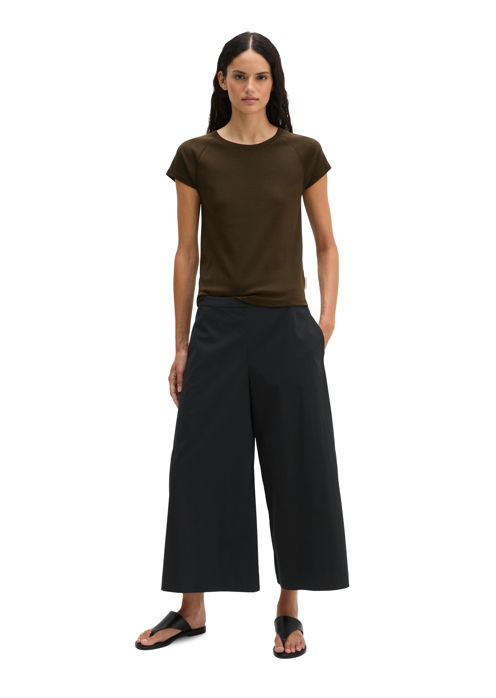 Marc O'Polo T-Shirt »aus Organic-Cotton-Rib-Jersey«