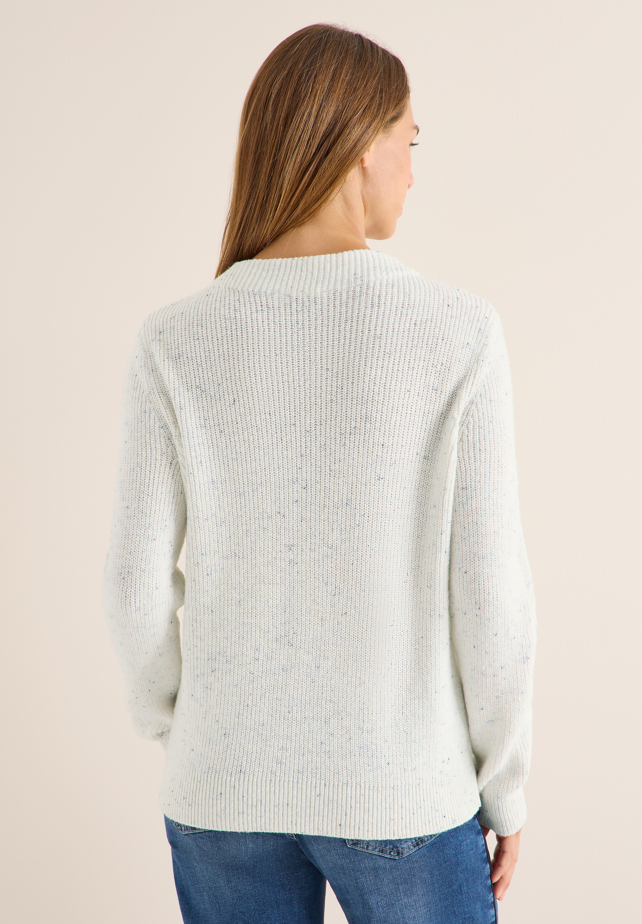 Cecil Strickpullover, im soften Baumwoll-Mix