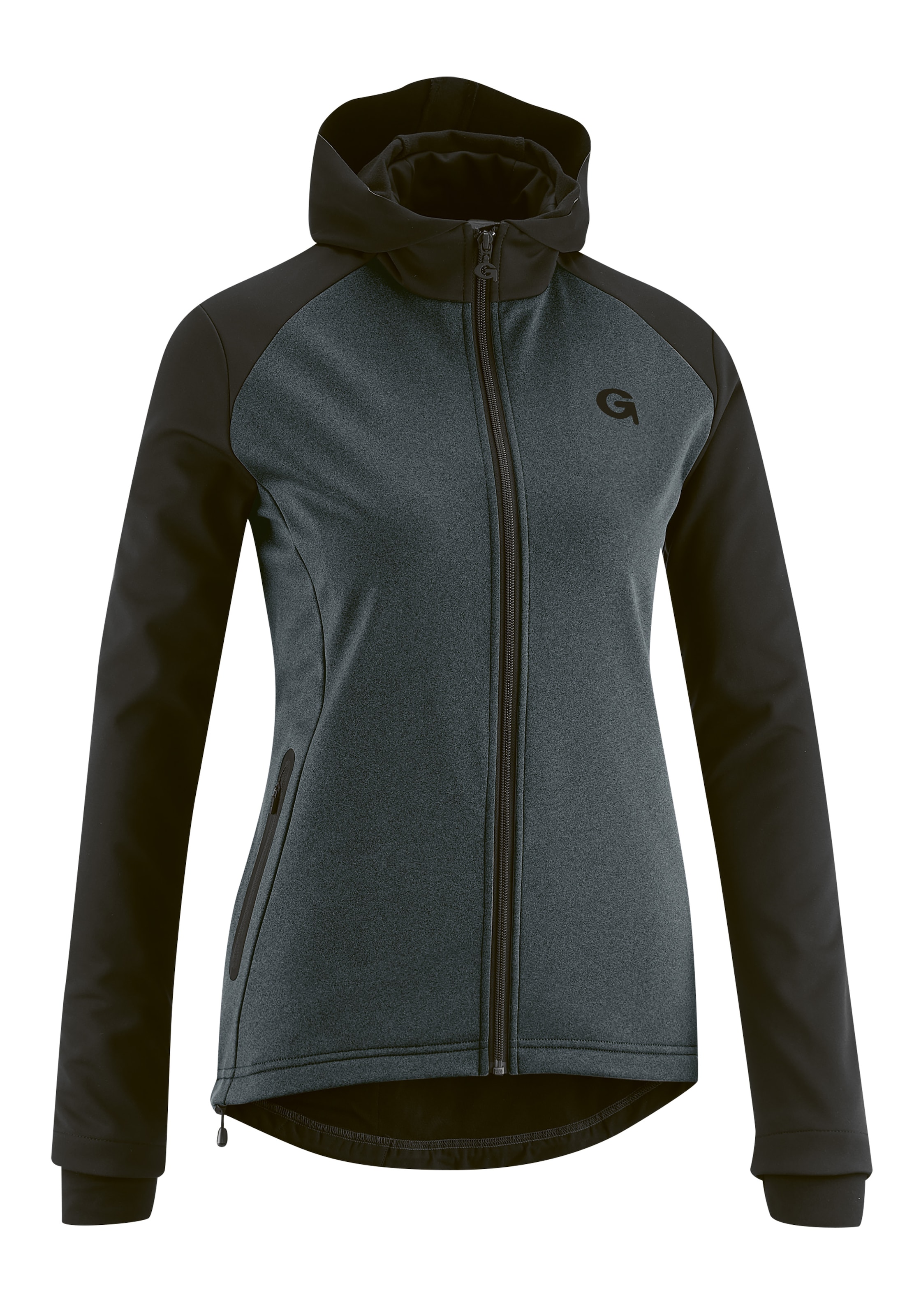 Gonso Radtrikot "TARAVO", Damen Softshell-Hoodie, Windjacke winddicht und atmungsaktiv