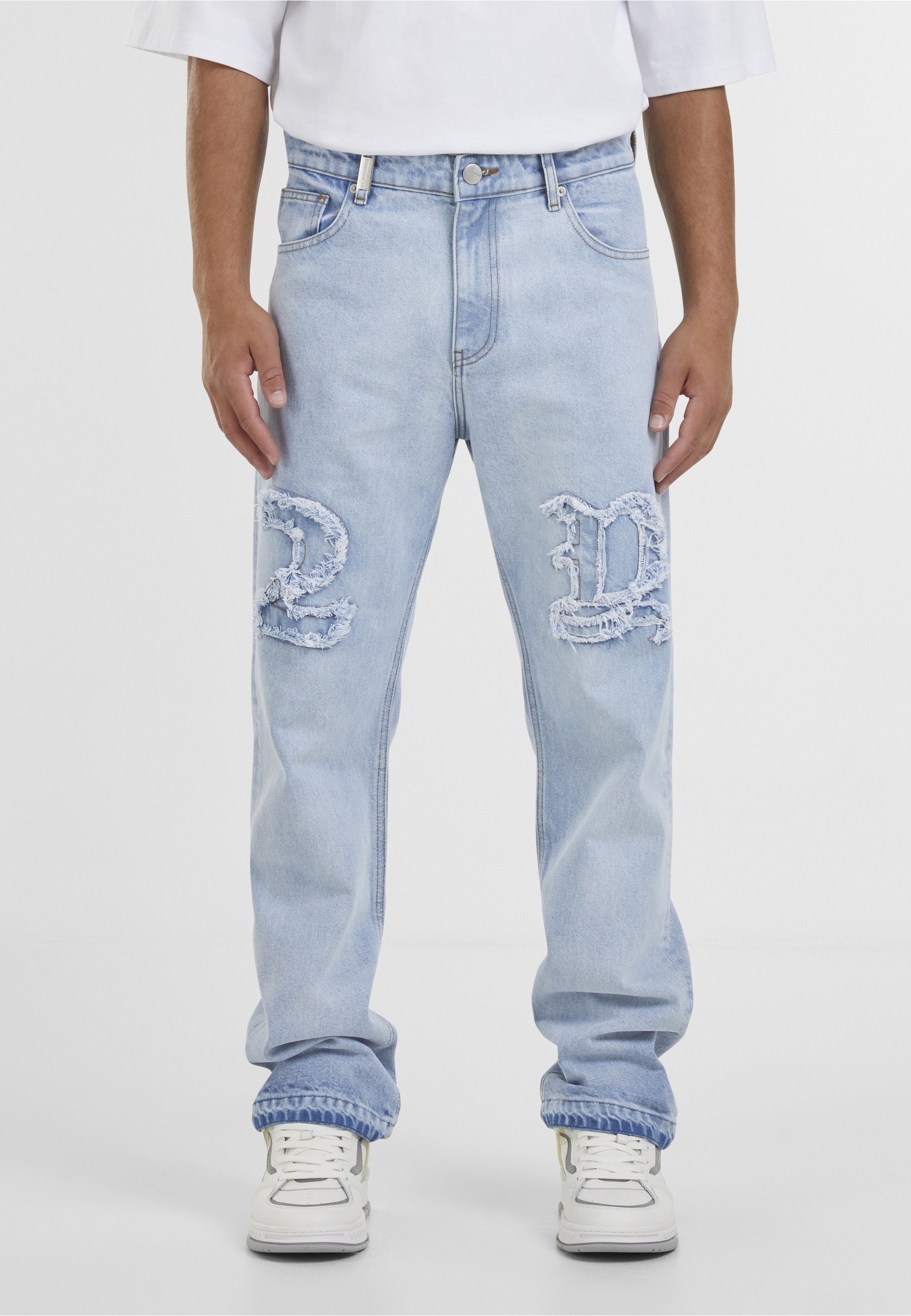 2Y Studios Bequeme Jeans »2Y Studios Durga Logo Straight Jeans«