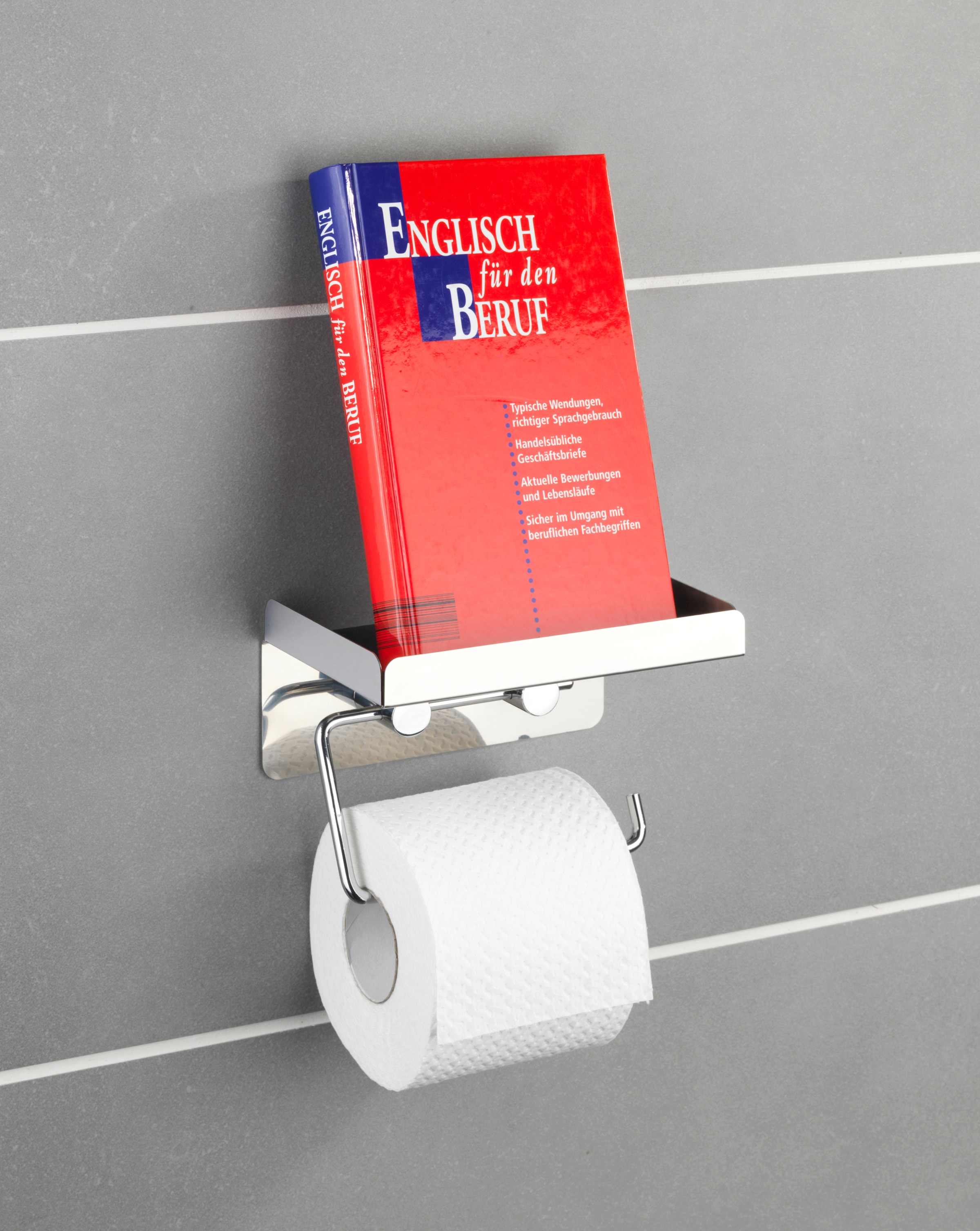 WENKO Toilettenpapierhalter, 2in1 Kombination kaufen | BAUR