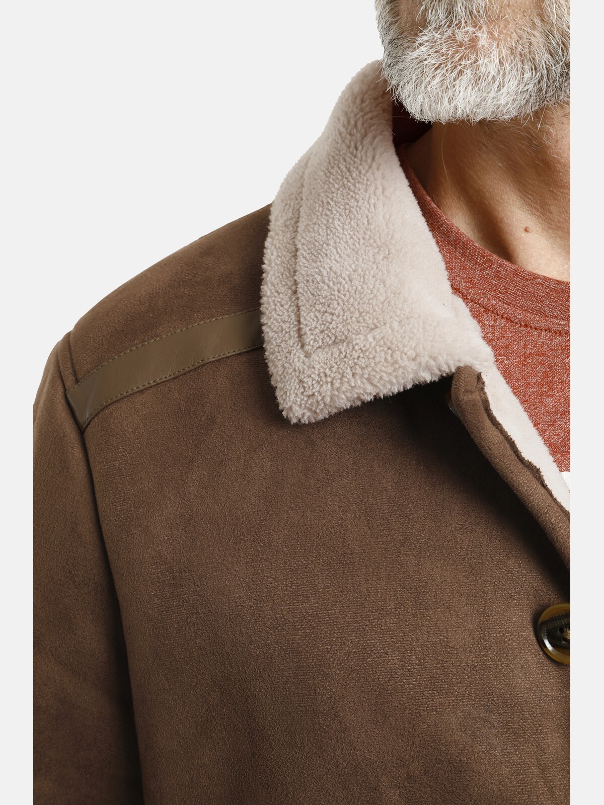 Jan Vanderstorm Lederimitatjacke »Jacke in Lederoptik LOTHAR«