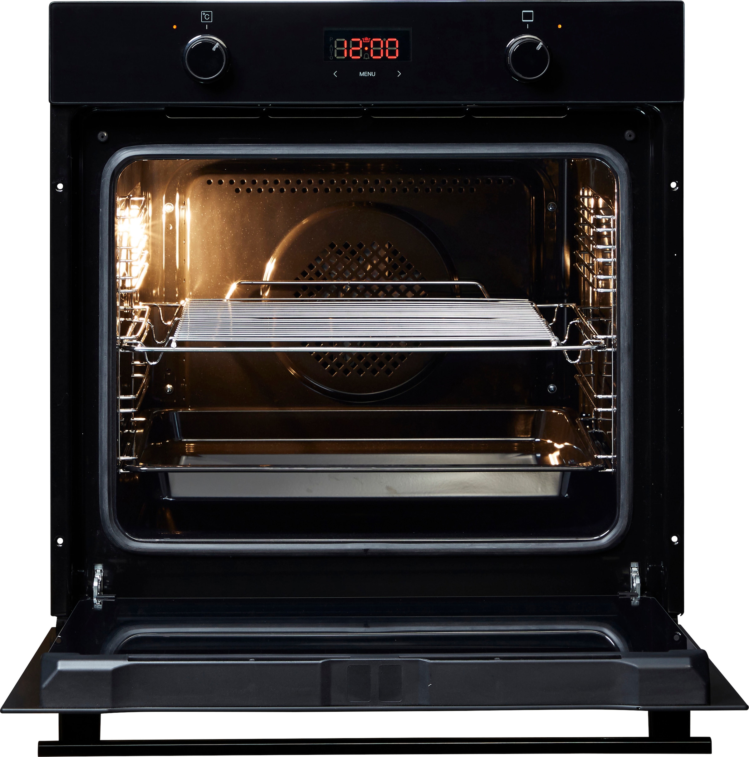 Amica Einbaubackofen  »EBX 943 600 S«, mit Teleskopauszug nachrüstbar, Steam Clean