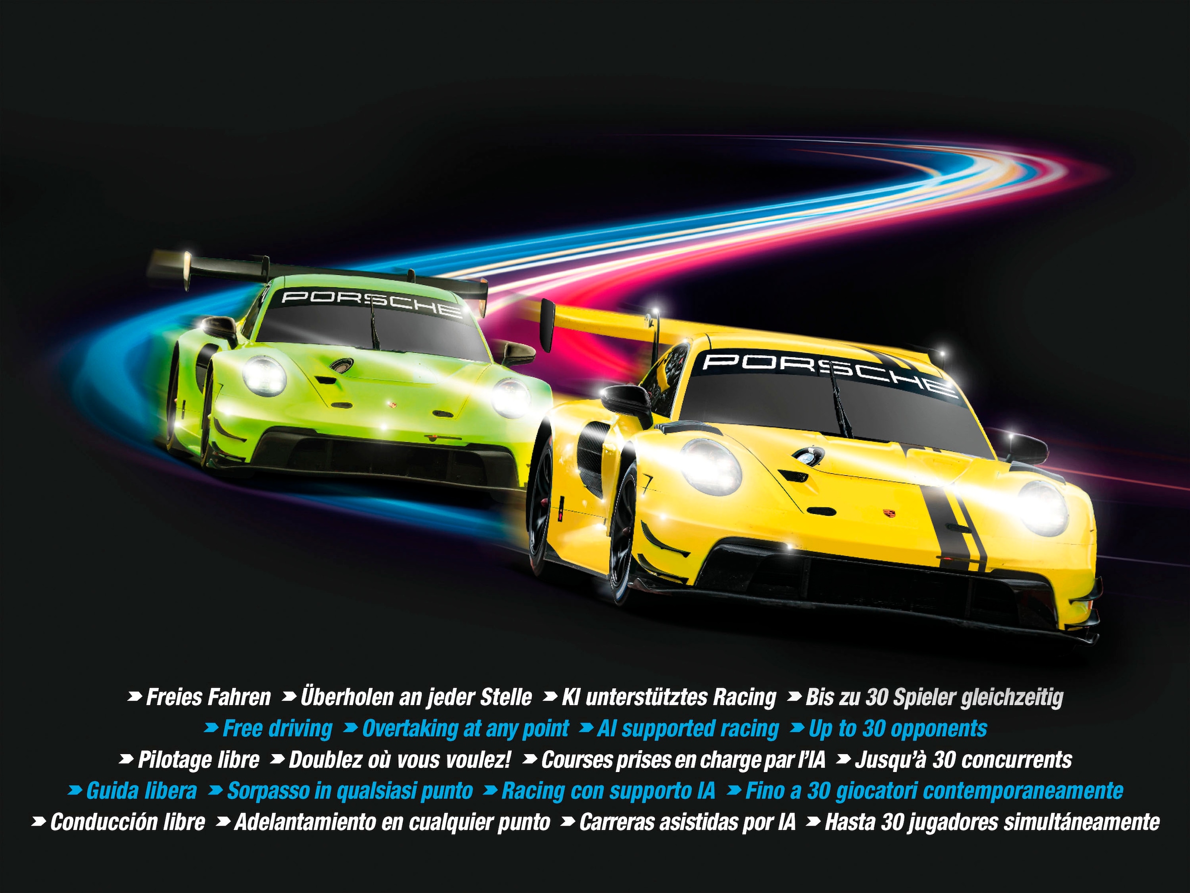 Carrera® Autorennbahn »Carrera Hybrid, Speedway to Hell«, mit APP Steuerung
