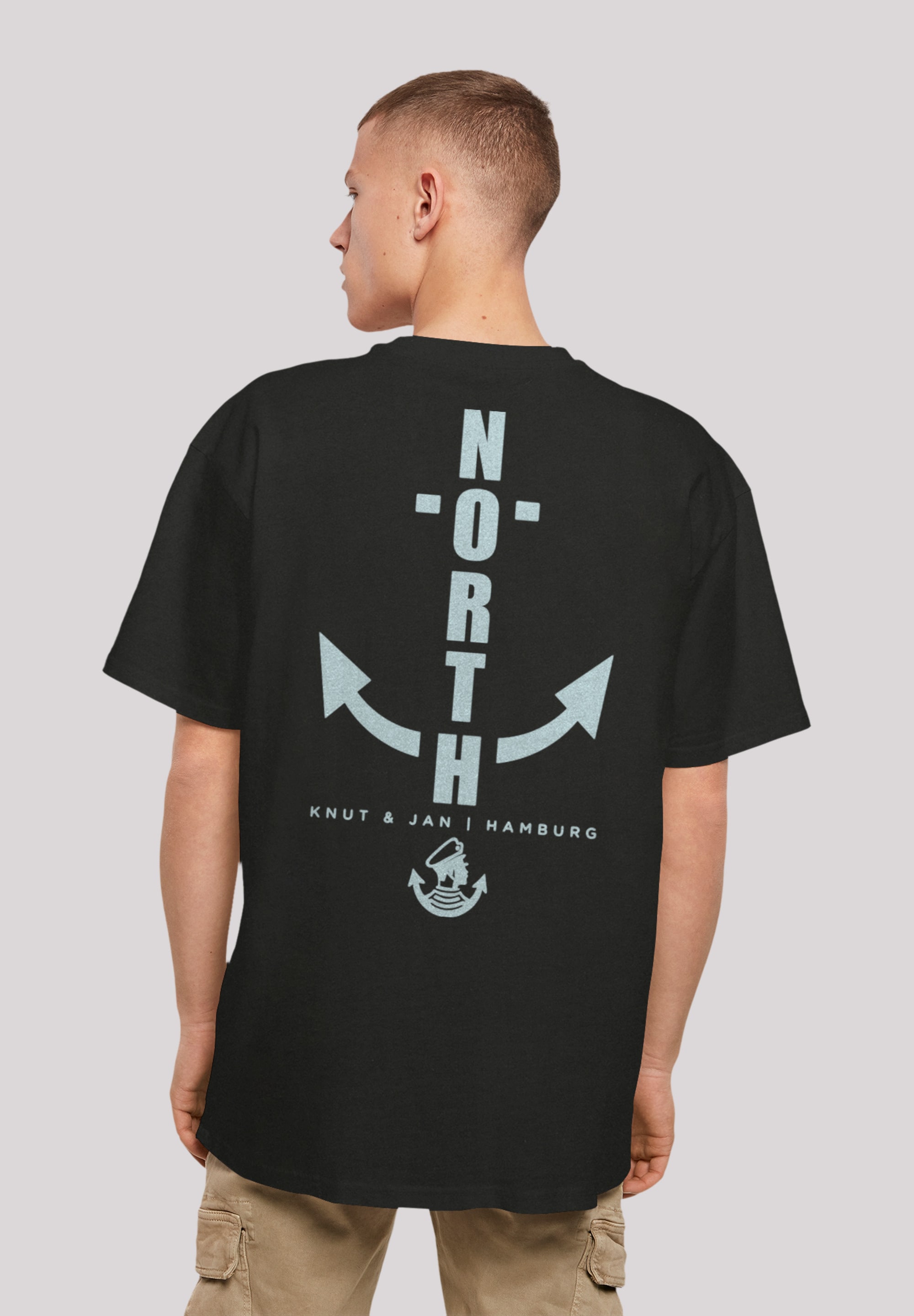 F4NT4STIC T-Shirt »North für Hamburg«, & ▷ | Print BAUR Jan Knut Anker