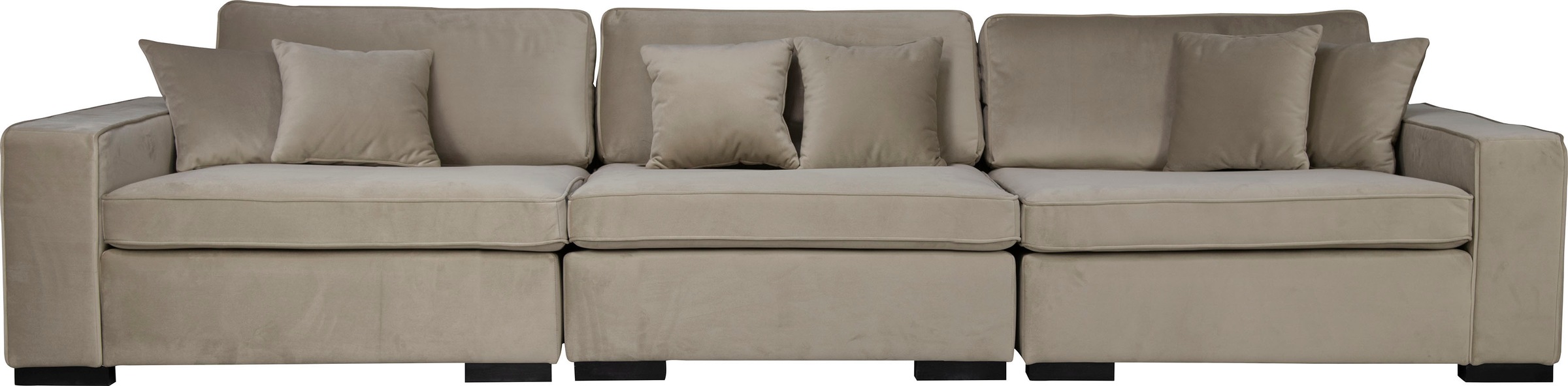 Home affaire 3-Sitzer "Skara XXL", Lounge-Sofa XXL mit Federkern-Polsterung günstig online kaufen