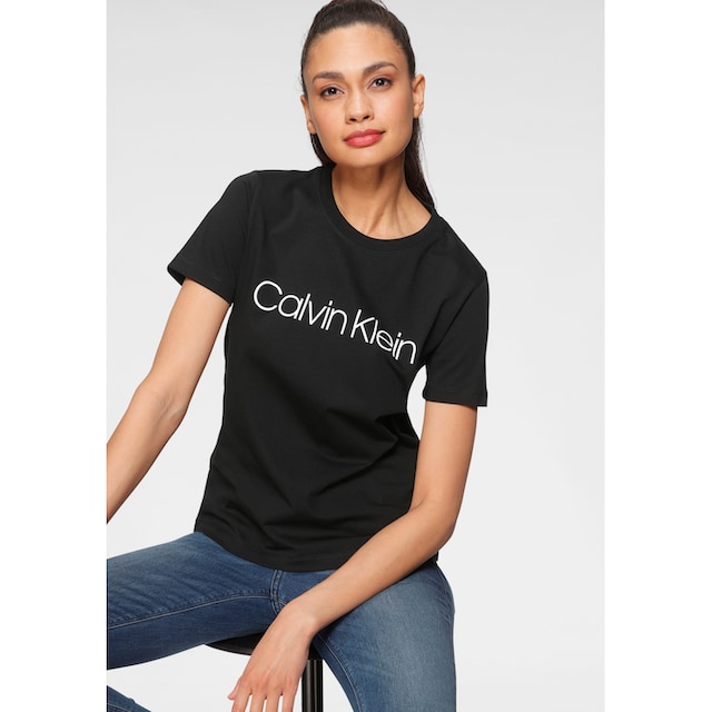 Calvin Klein Rundhalsshirt »CORE LOGO T-SHIRT«, mit Calvin Klein Logo-Schriftzug  online bestellen | BAUR