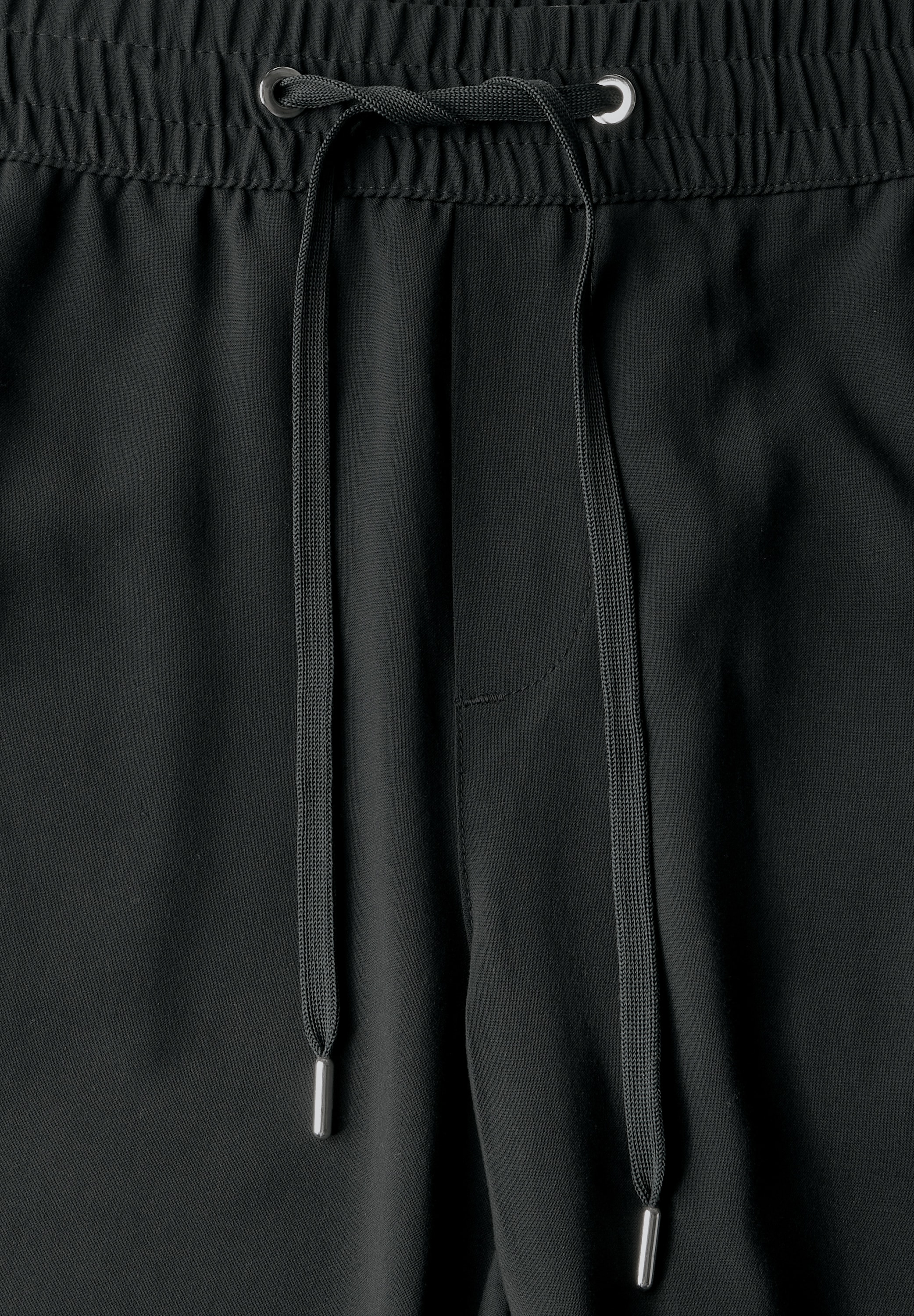 STREET ONE Stoffhose »Style Emee«, mit elastischem Bund mit Tunnelzug