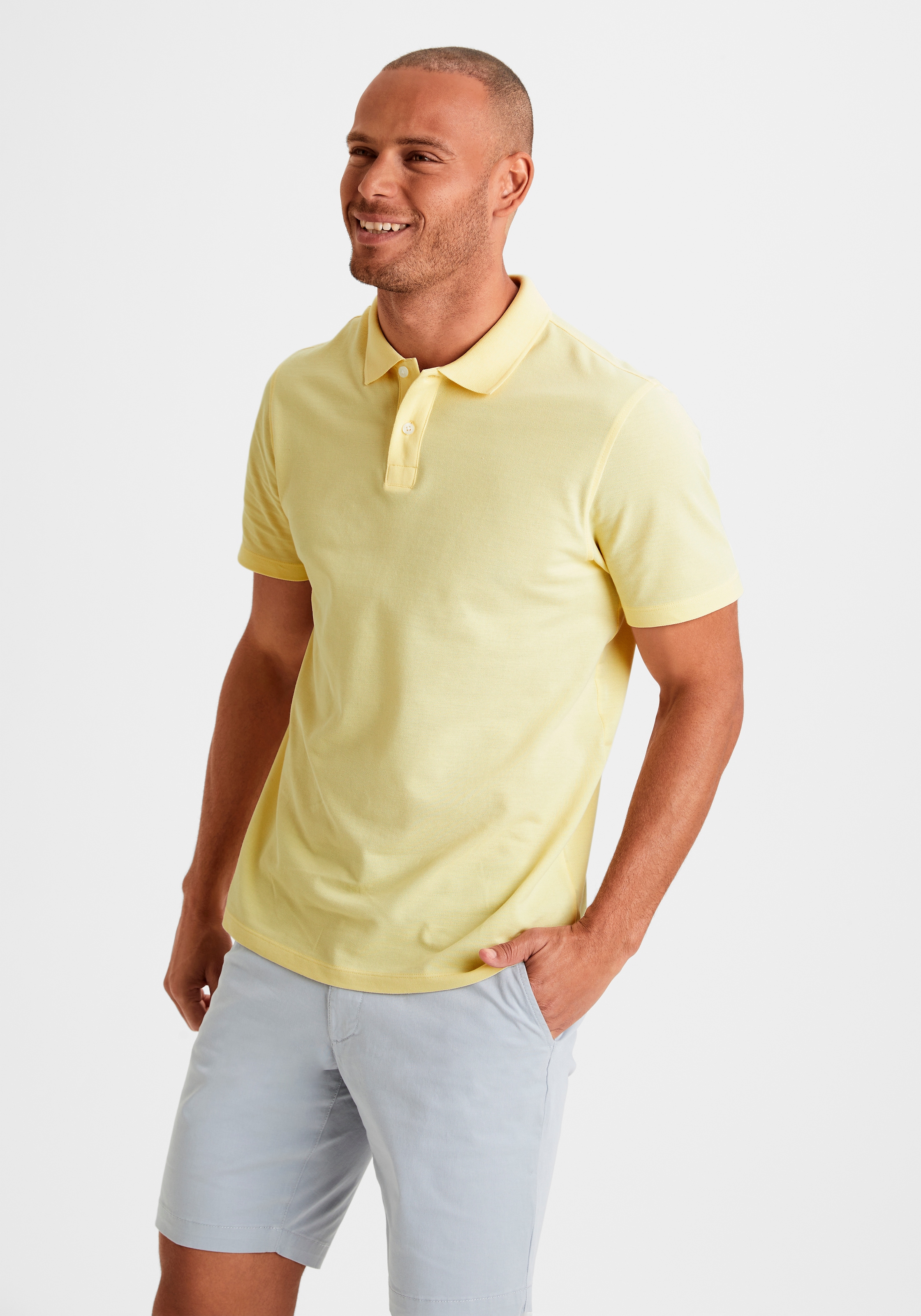 Beachtime Poloshirt, Kurzarm, Shirt mit Polokragen, Baumwoll-Piquè