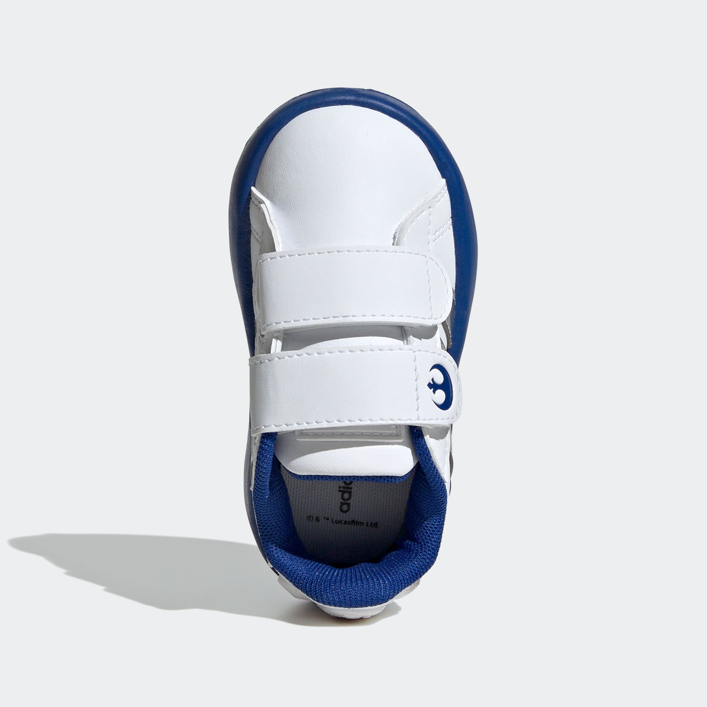 adidas Sportswear Klettschuh »ADIDAS STAR WARS KIDS GRAND COURT 2.0 SCHUH«, Design auf den Spuren des adidas Superstar, für Kinder