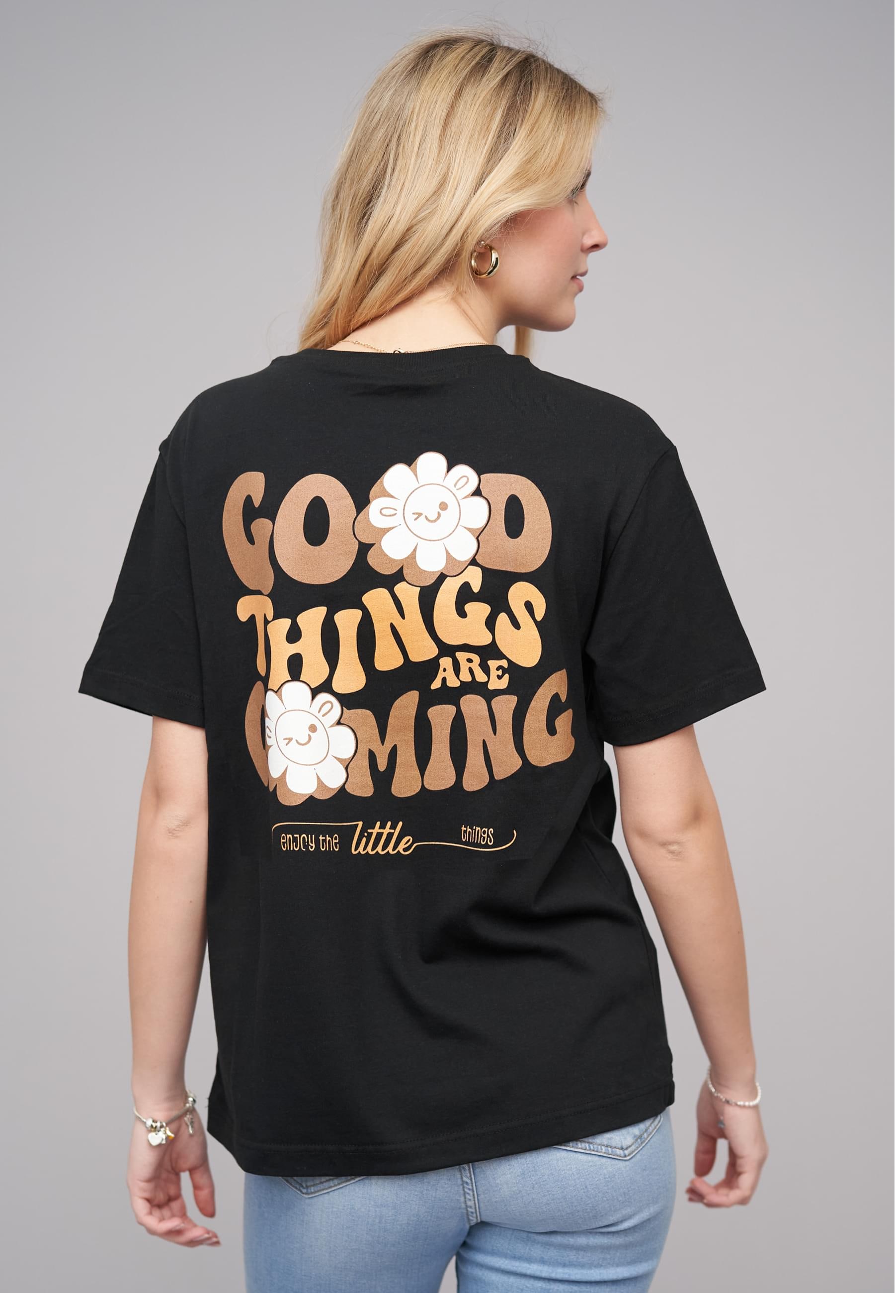 CLOUD 5IVE T-Shirt »CLOUD 5IVE Ladies 77 Good Things Tee«, (1 tlg.)