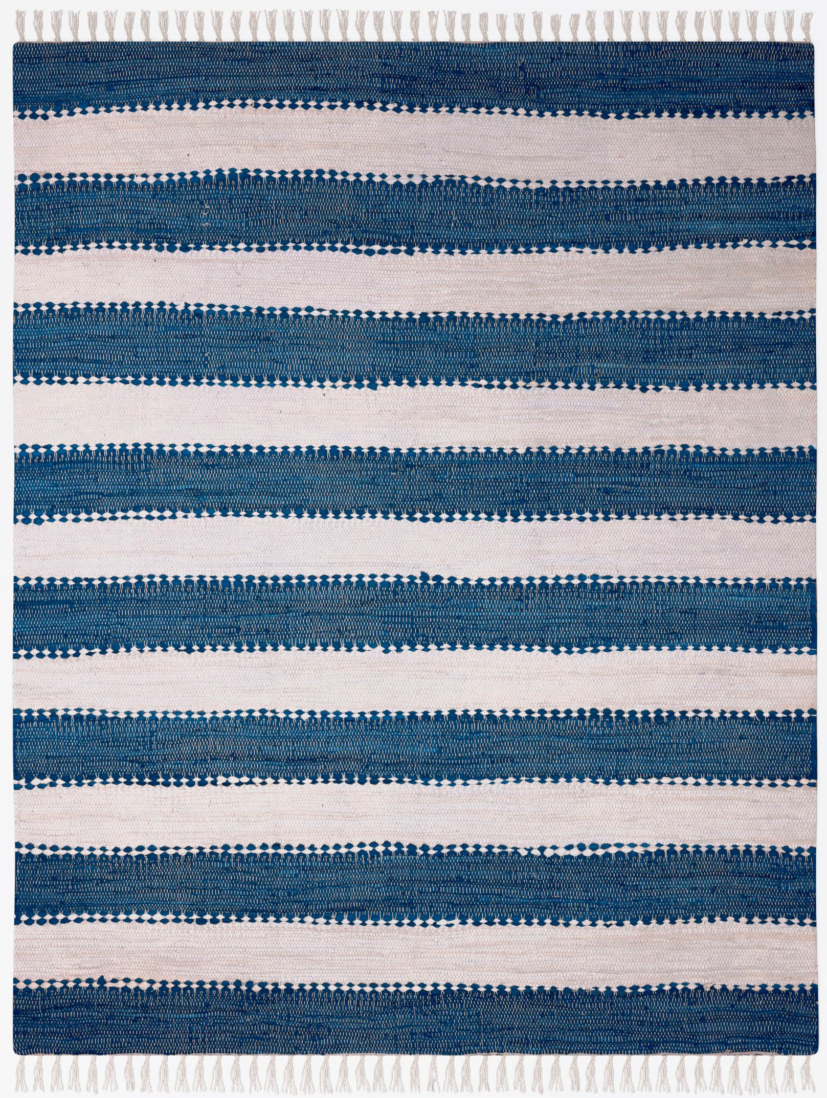 OTTO home Teppich "Benja" rechteckig 10 mm Höhe Handweb Teppich, gestreift, günstig online kaufen