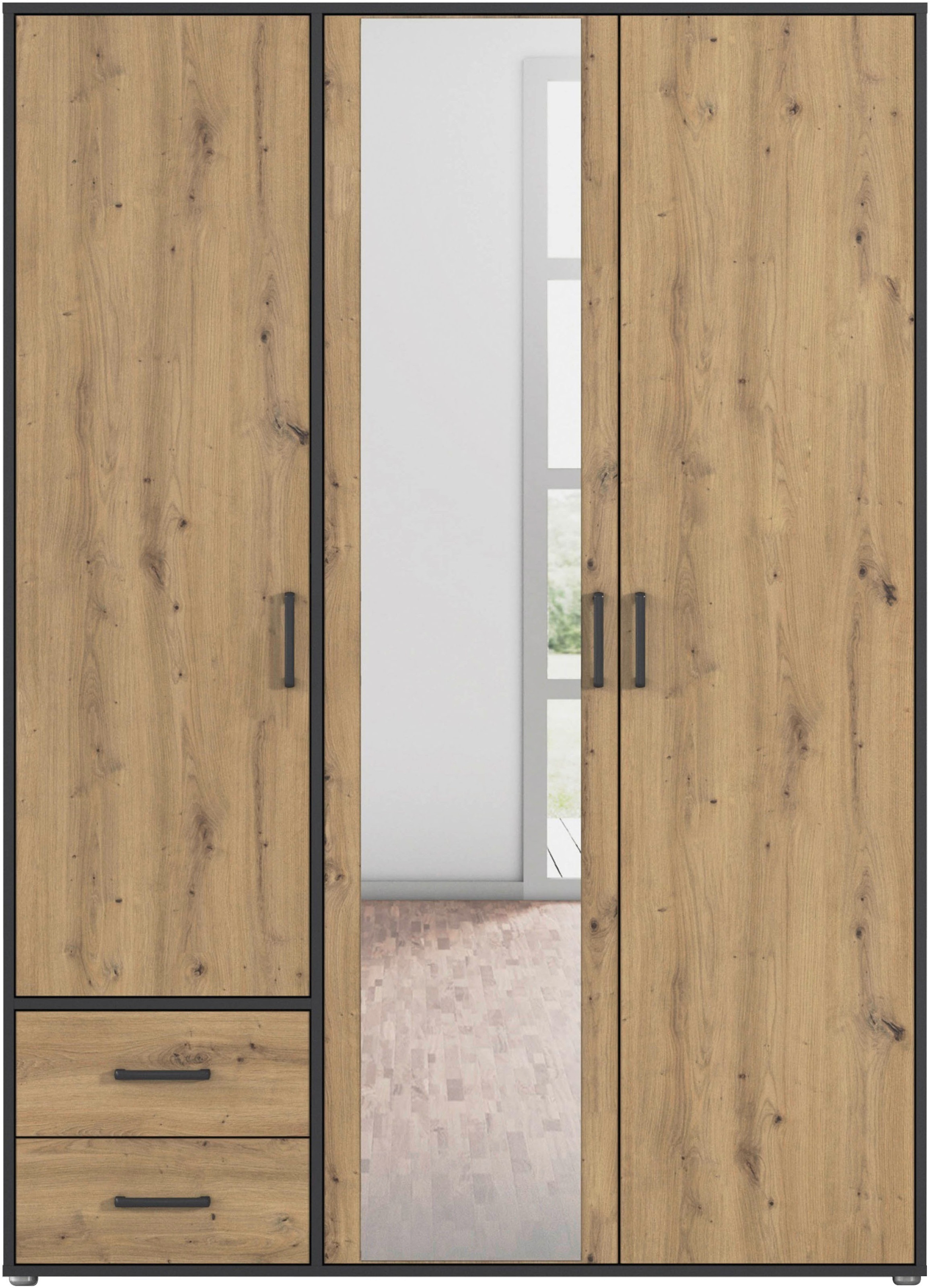 rauch Drehtürenschrank "Voyager", (in 3 verschiedenen Ausstattungen BASIC/C günstig online kaufen