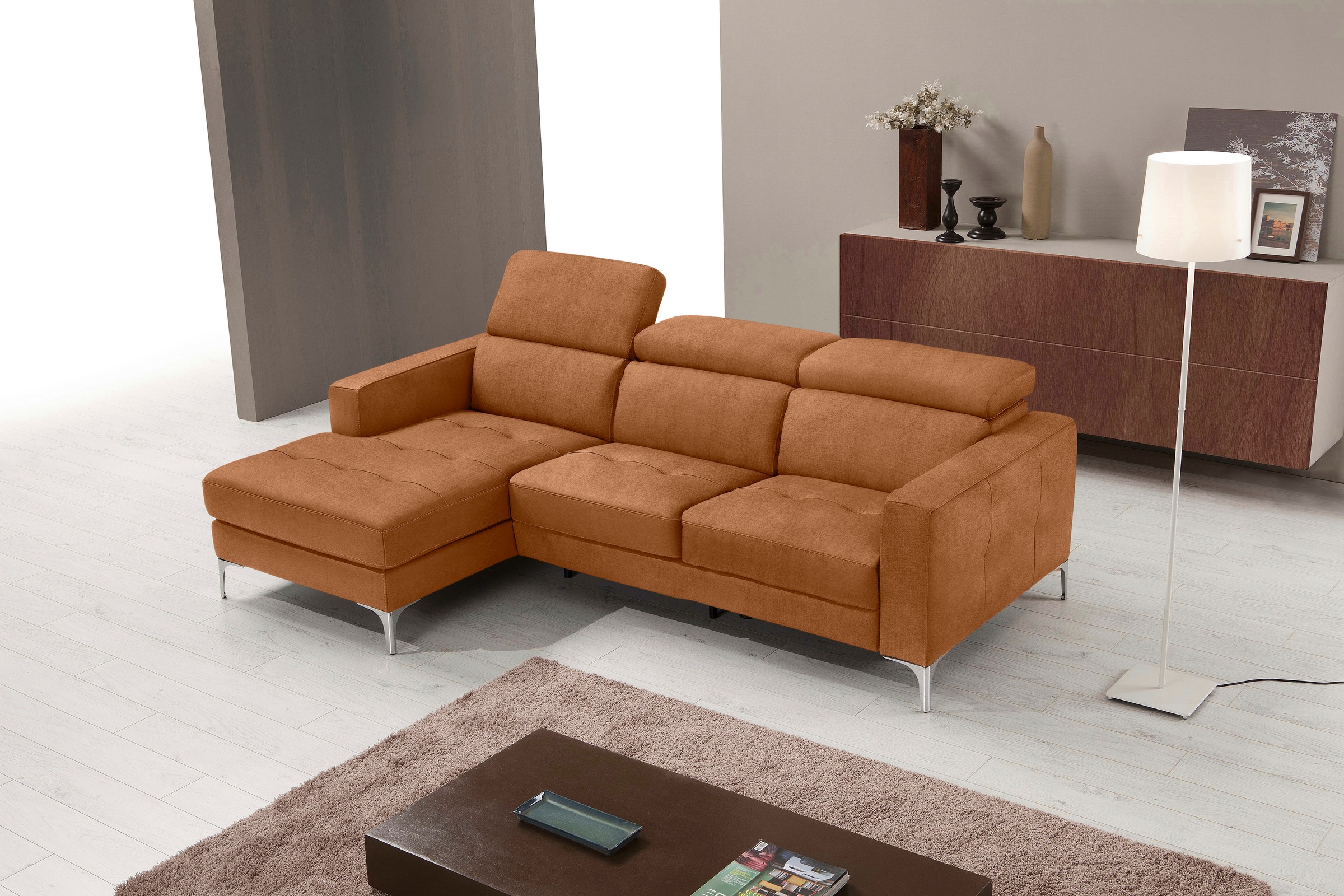 Egoitaliano Ecksofa "Matt, erstklassiger Sitzkomfort, aufwendige Detailvera günstig online kaufen