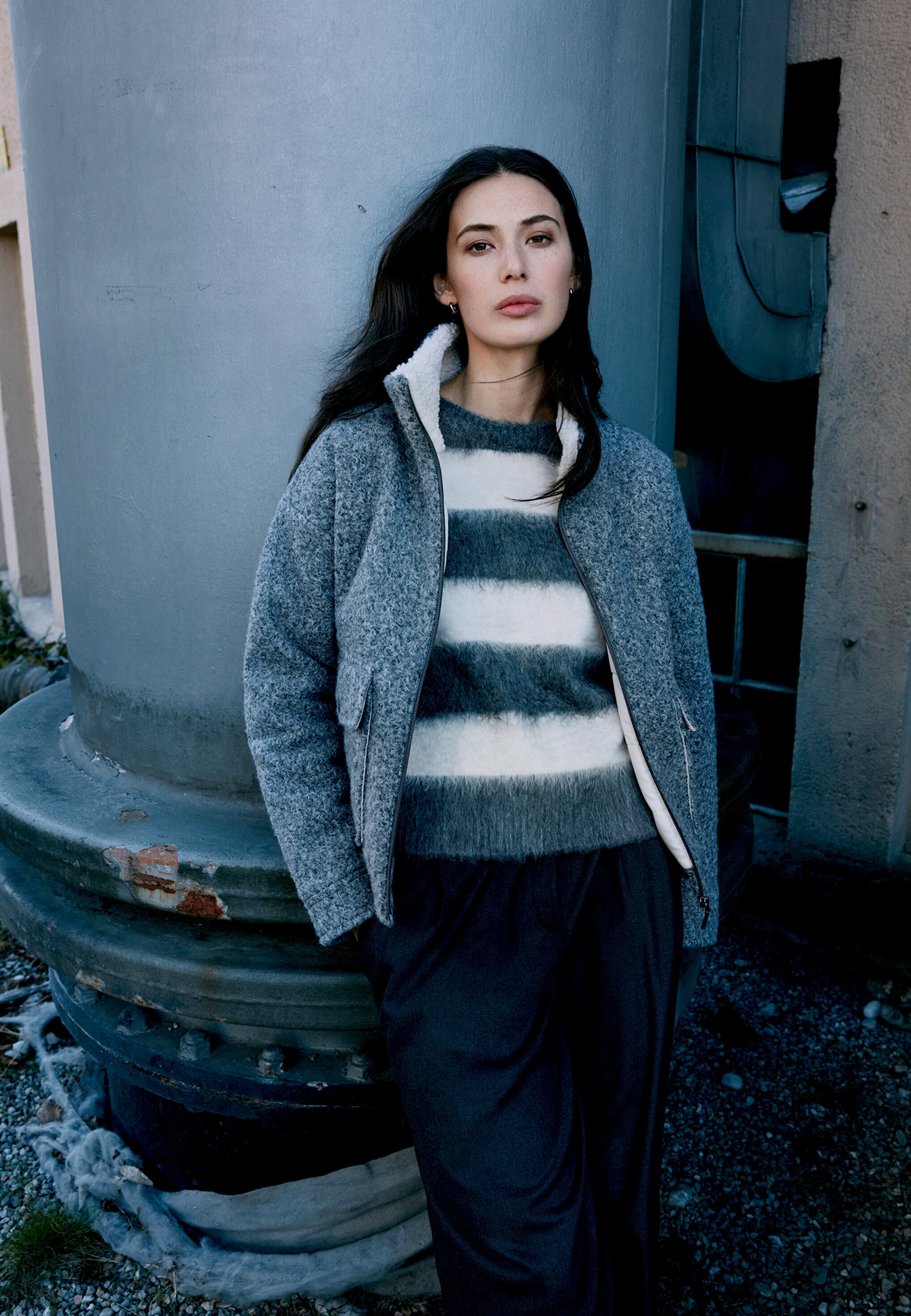 Betty&Co Strickpullover »Damen mit Rippbündchen« 1