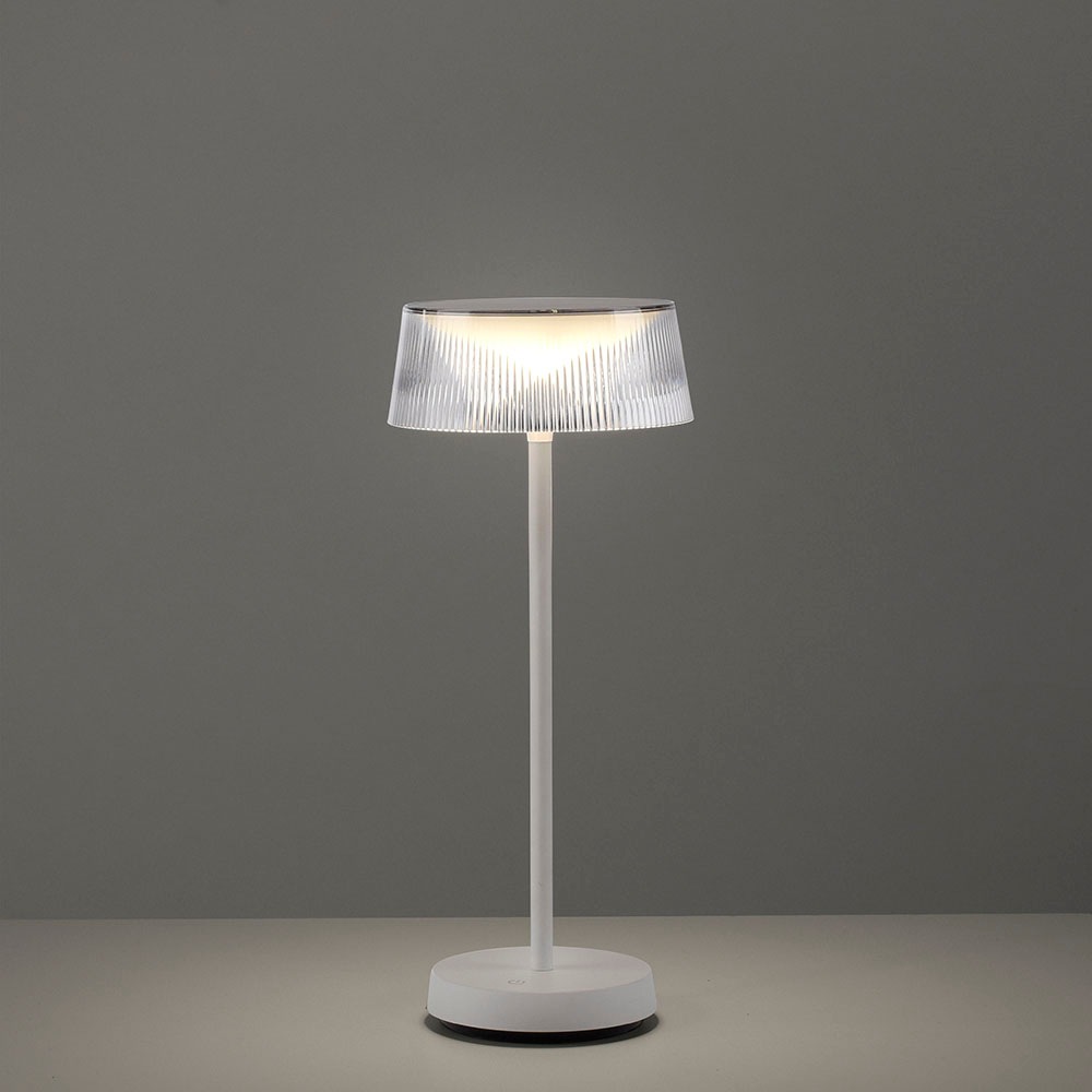 JUST LIGHT Tischleuchte »DORA«, 1 flammig, Leuchtmittel LED-Board | LED fest integriert, dimmbar über Touchdimmer