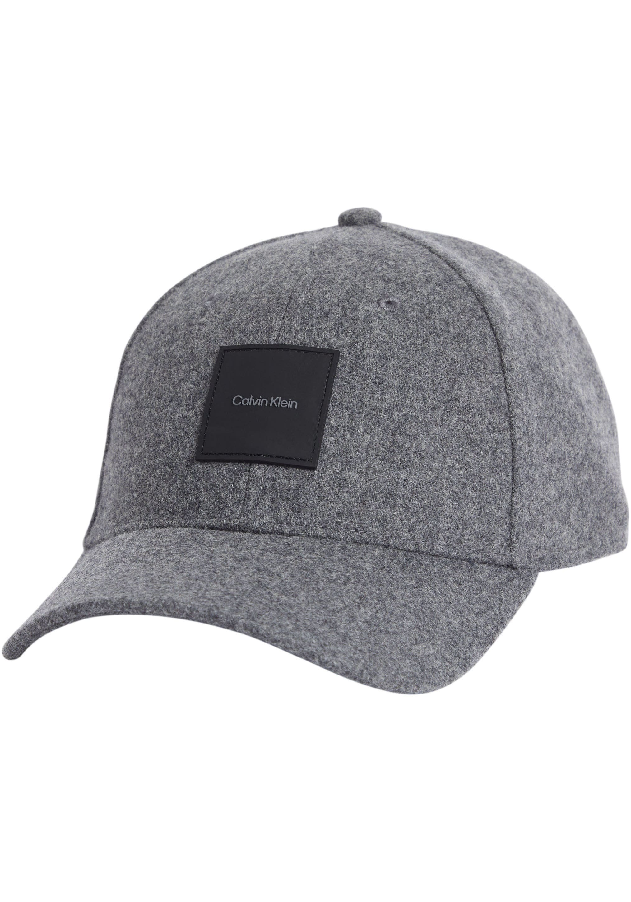 Baseball Cap »WOOL BB CAP«, mit Logopatch aus Leder