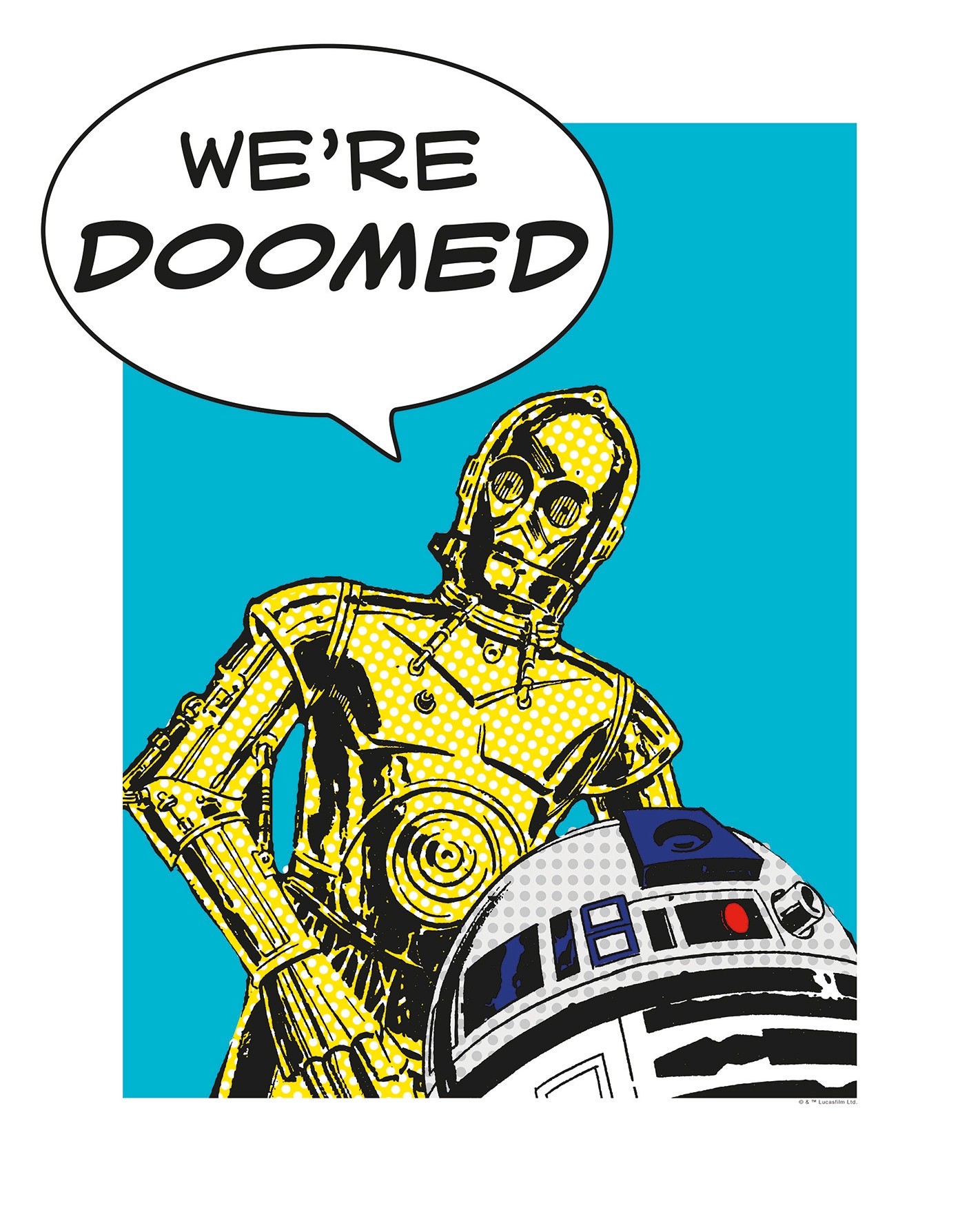 Komar Poster »Star Wars Classic Comic Quote ...