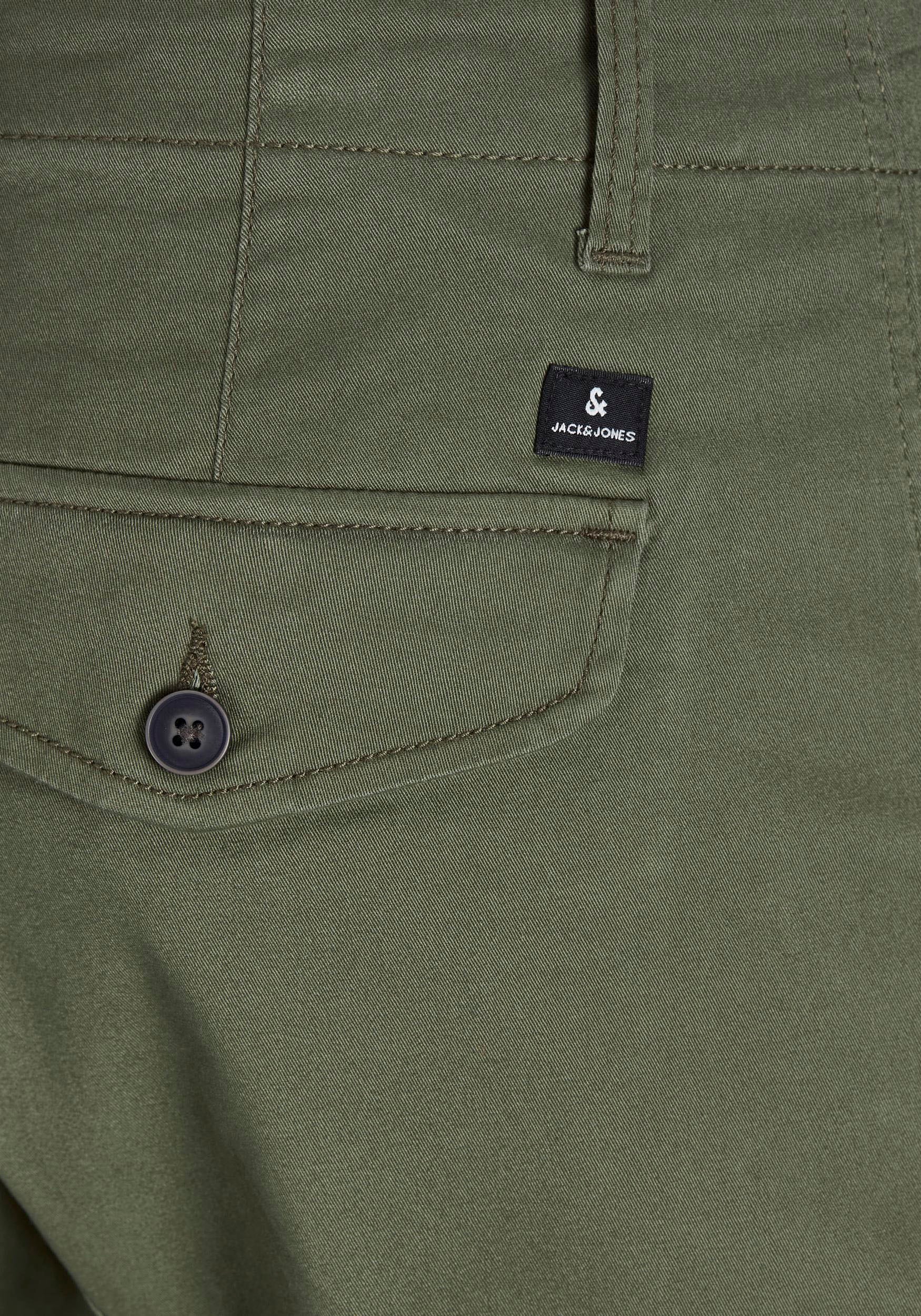 Jack & Jones Junior Cargohose »JPSTPAUL JJFLAKE AKM 542 OLIVE NOOS JNR«