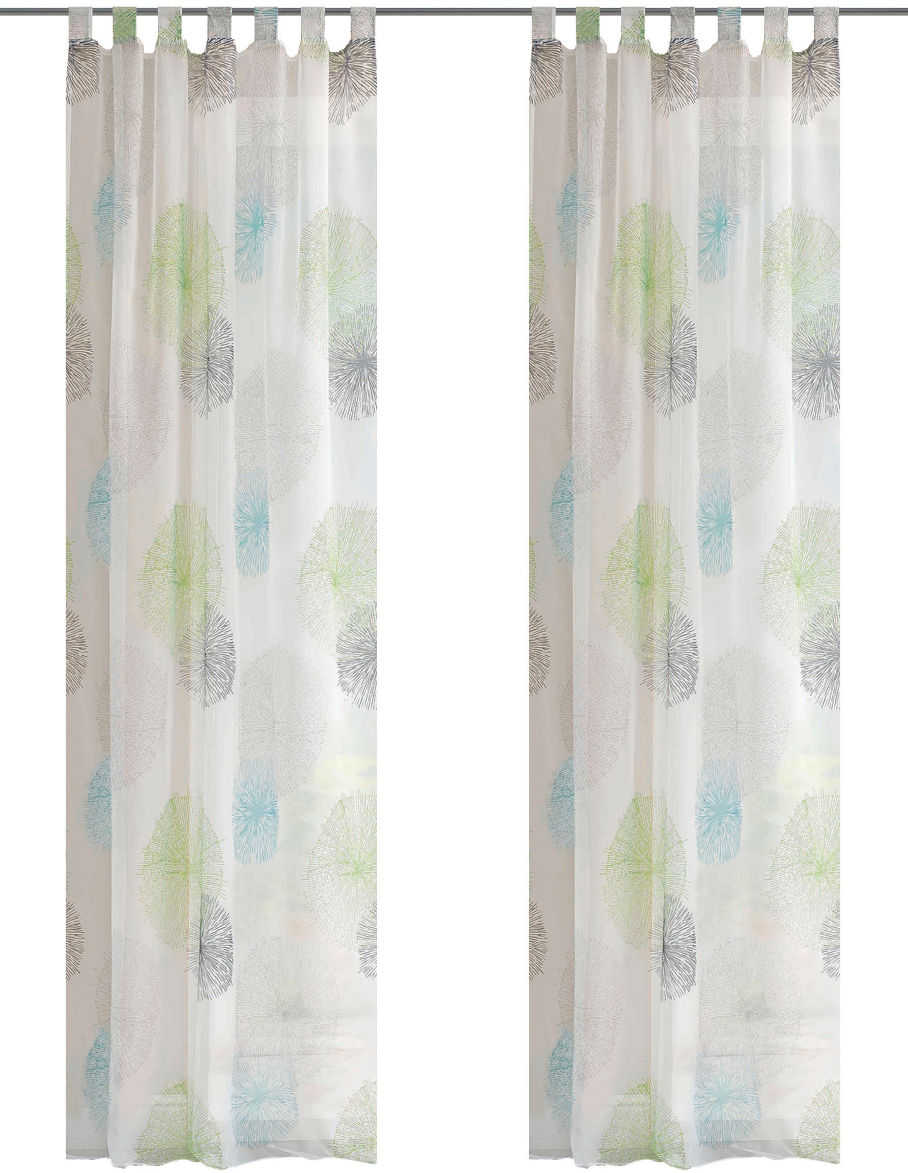 HOME WOHNIDEEN "RAWLINS" Schlaufen 2 Stk. tlg. 2er Pack Schlaufenschal RAWL günstig online kaufen