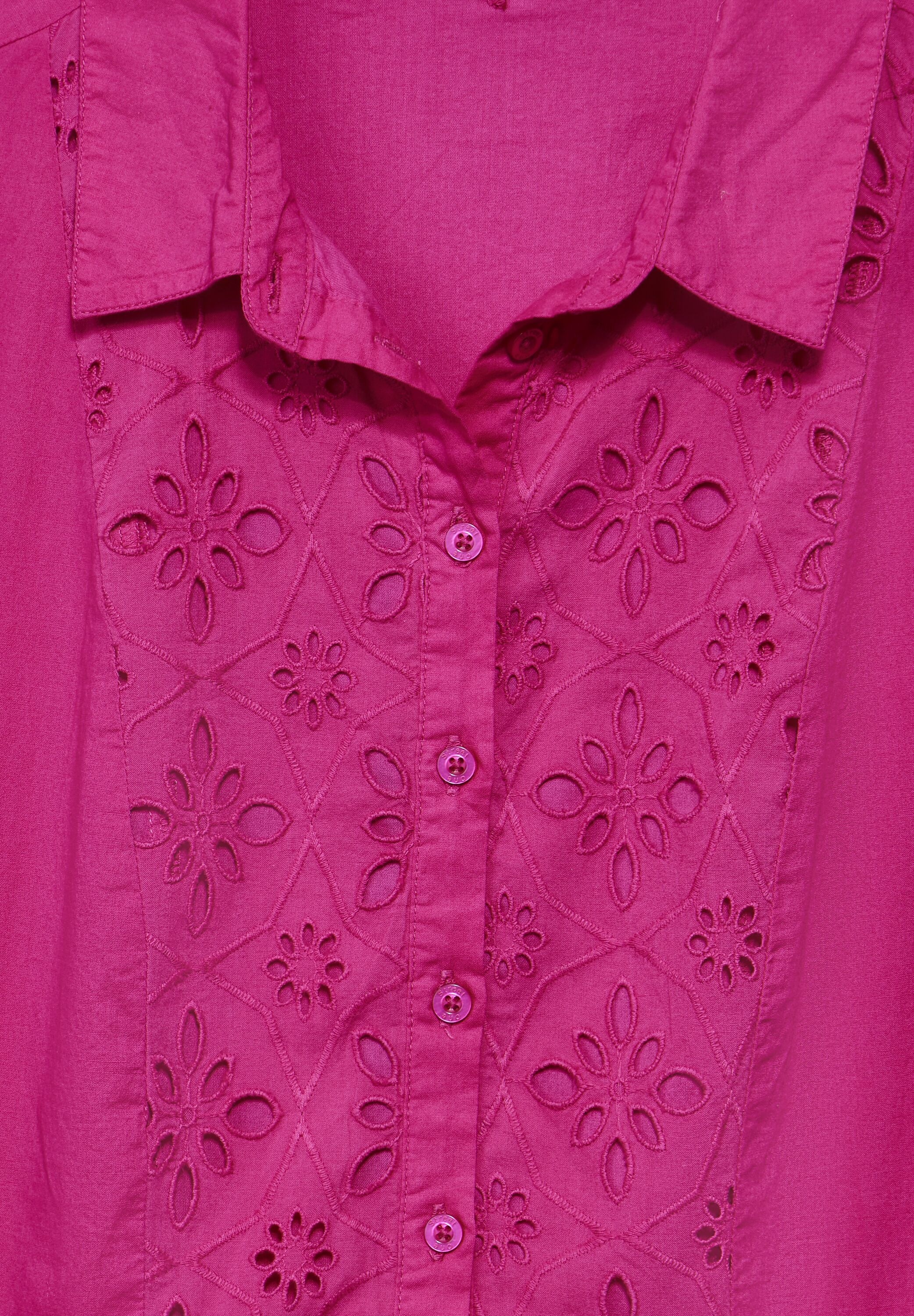 STREET ONE Maxikleid, aus 100% Baumwolle