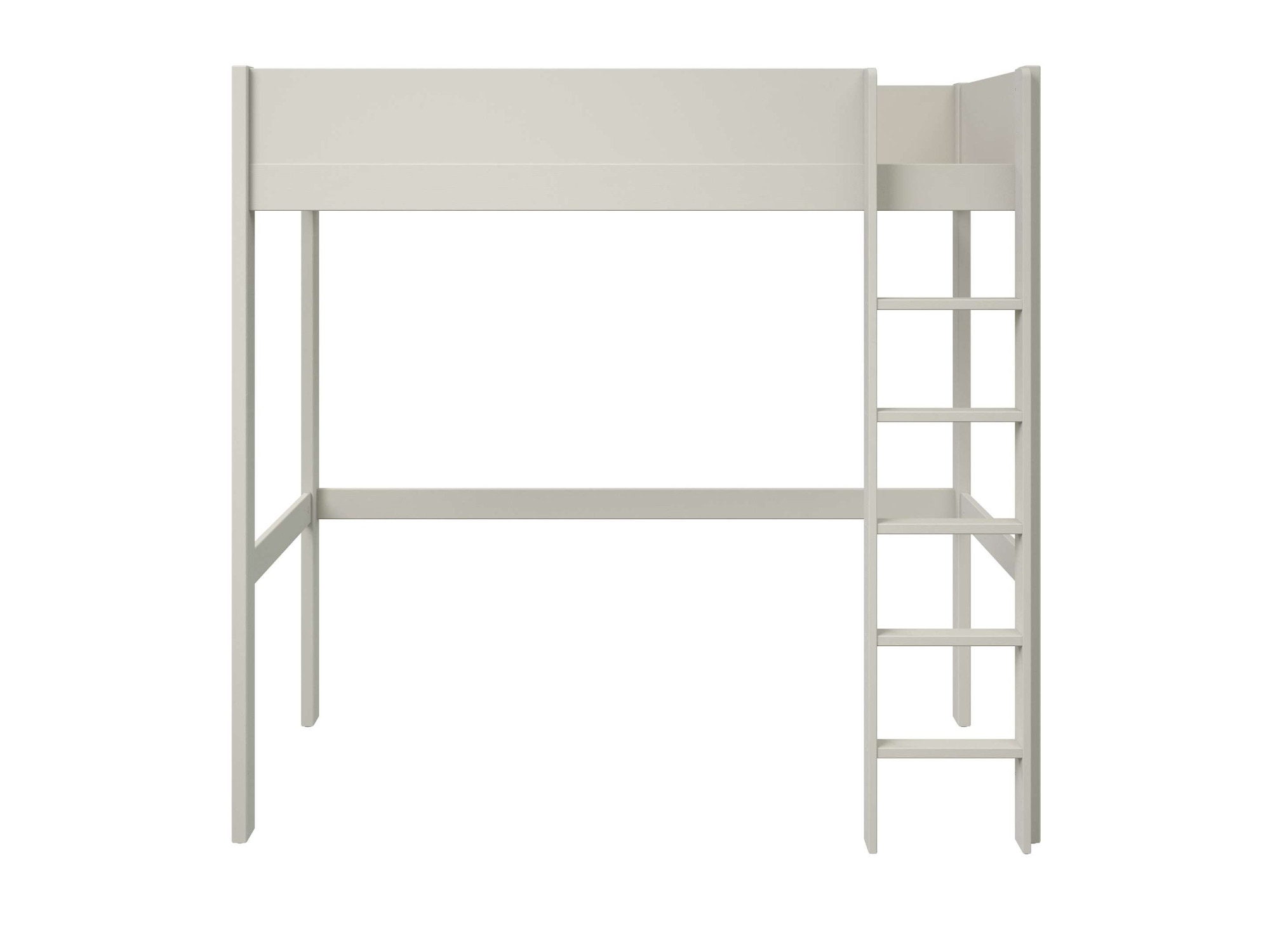OTTO home Hochbett »Tipo – FSC®-zertifiziertes Massivholz mit viel Freiraum darunter« B/H/T 207,7x190x105cm,  Flexible Leiter-Montage, Rundum-Schutz und optimale Raumnutzung