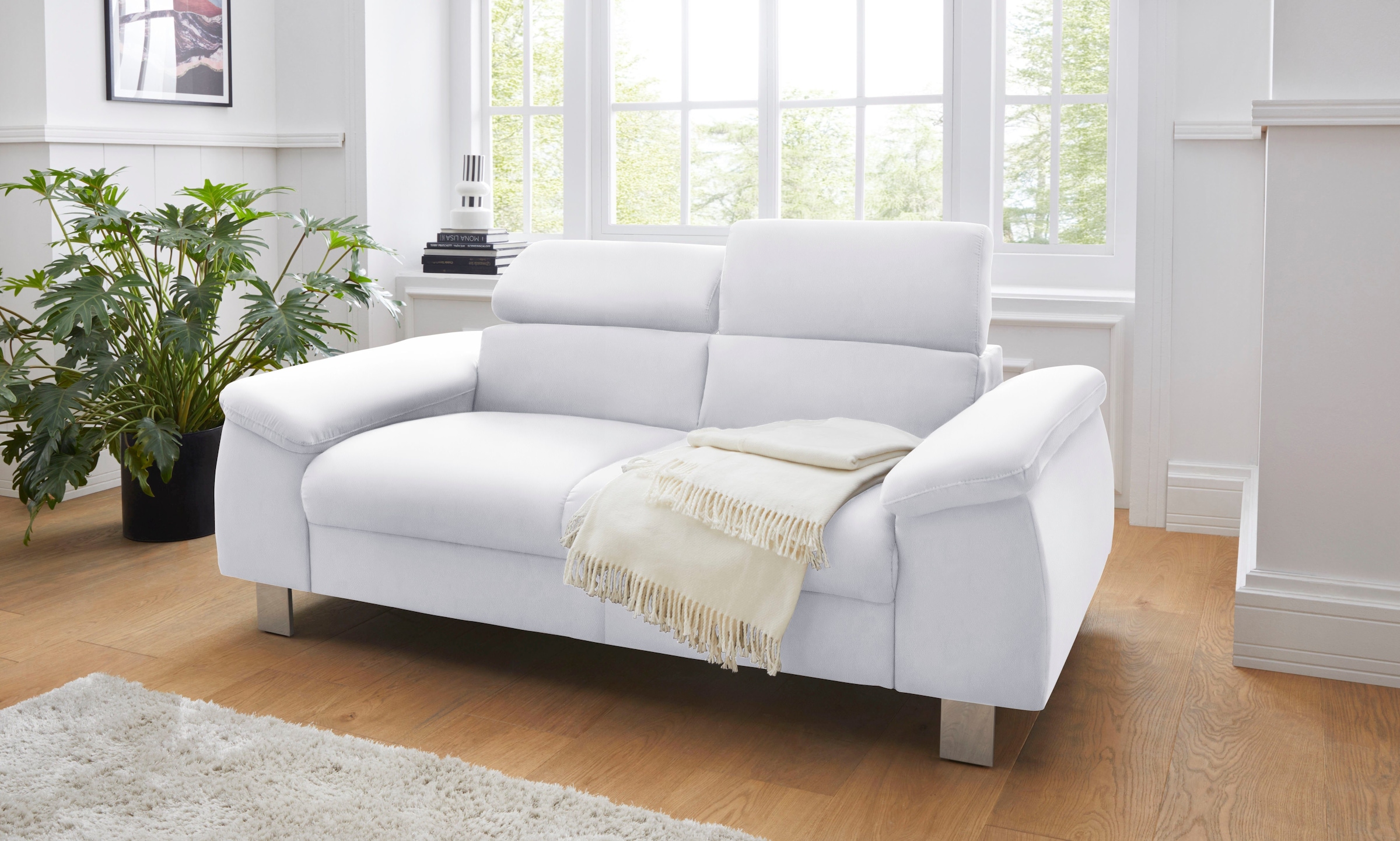 COTTA Polstergarnitur "Komaris, B: 177 bzw. 100 cm" Set, Set: 2er-Sofa & Ho günstig online kaufen