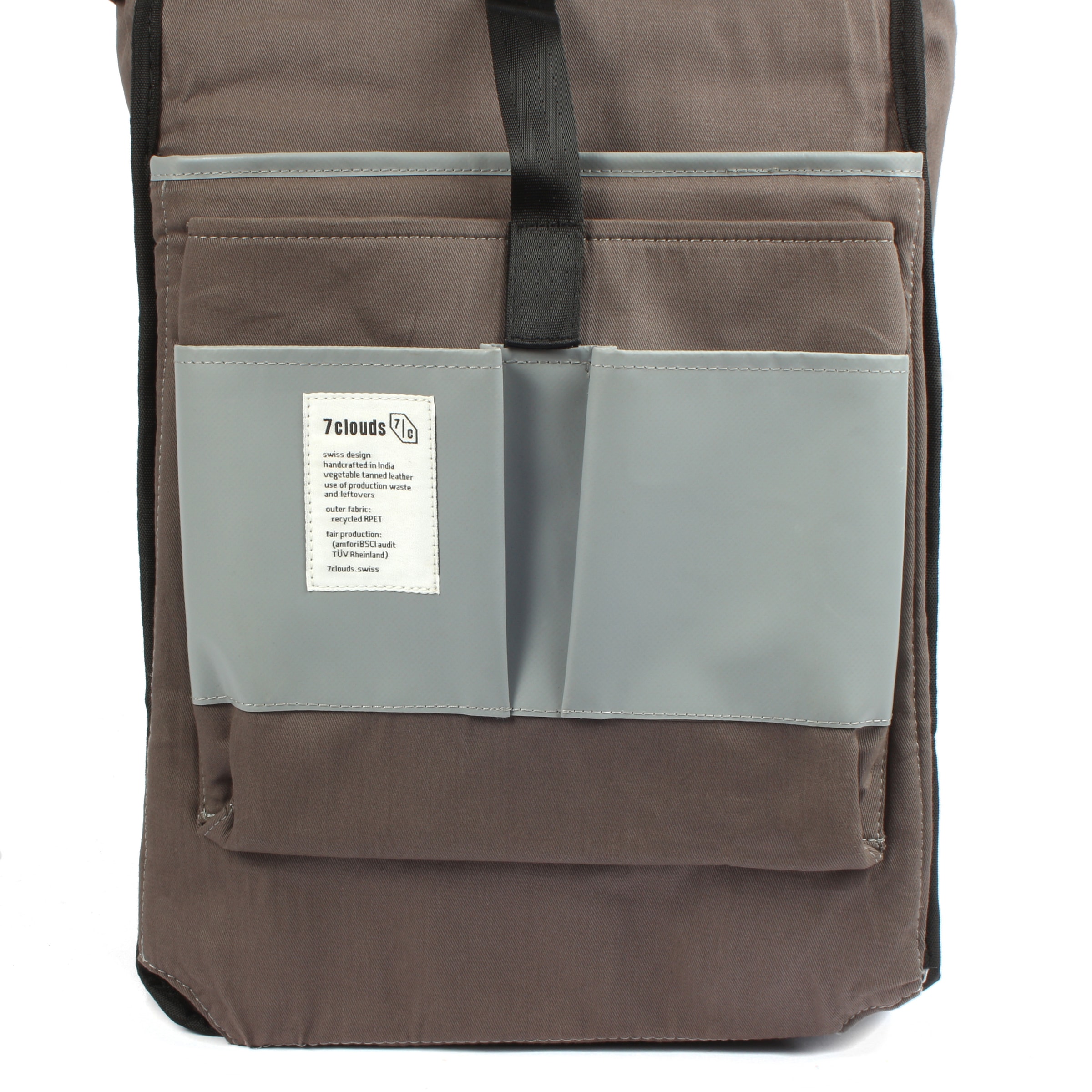 7clouds Laptoprucksack »Novis 7.1 B«, mit recyceltem PET