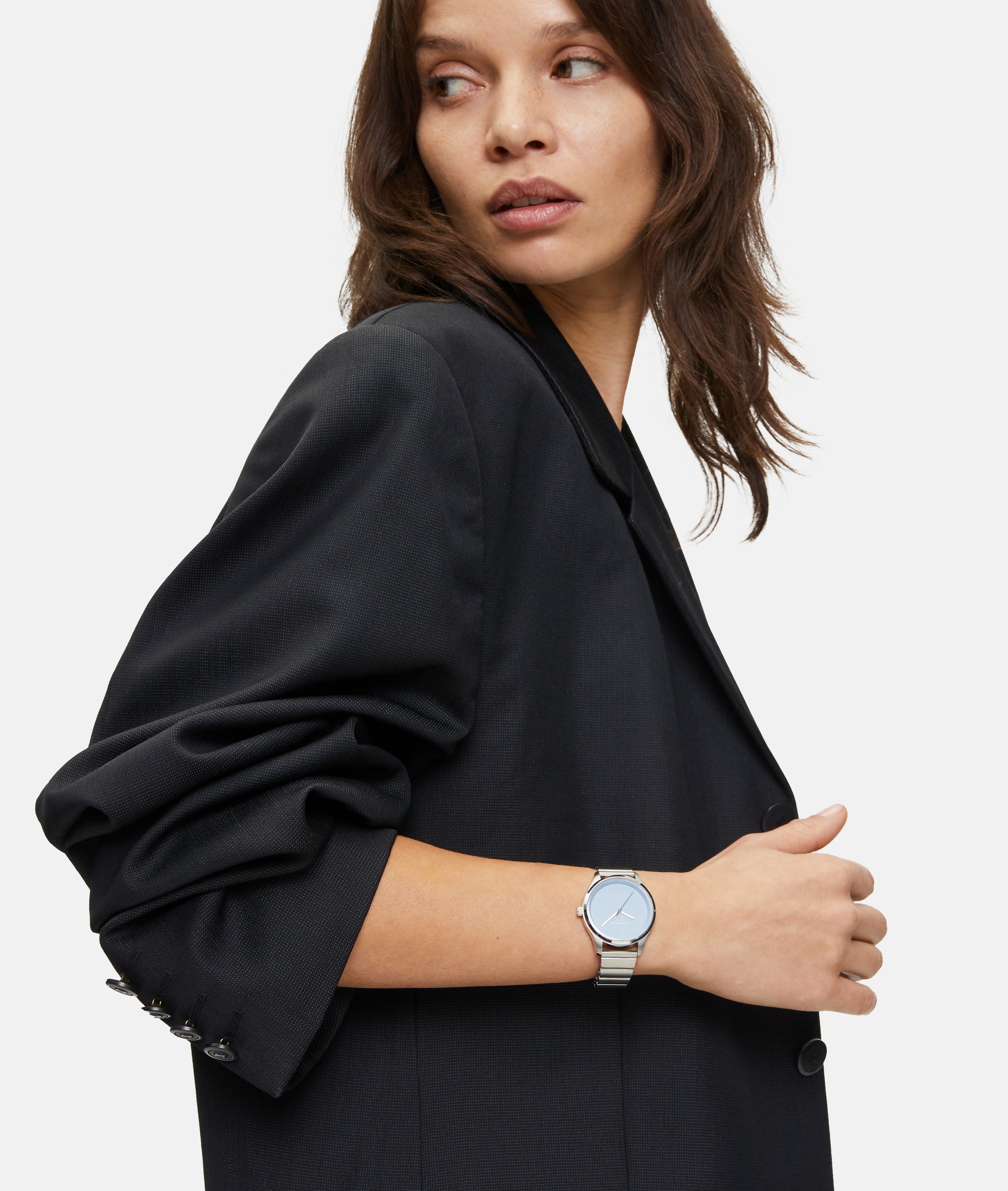 Liebeskind Berlin Quarzuhr »Basic Staples« Armbanduhr, Damenuhr, Edelstahlarmband, analog