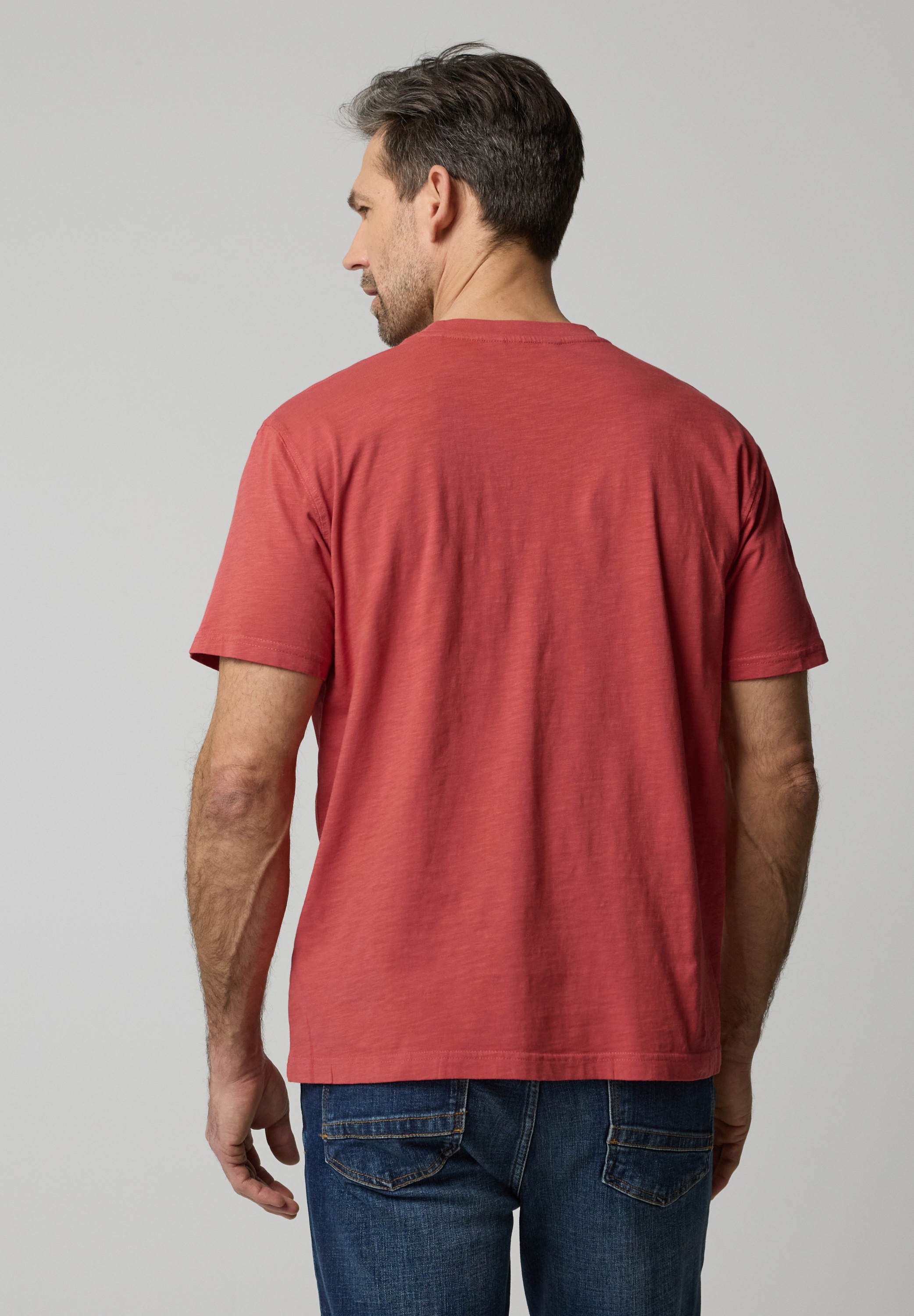 STREET ONE MEN T-Shirt aus reiner Baumwolle