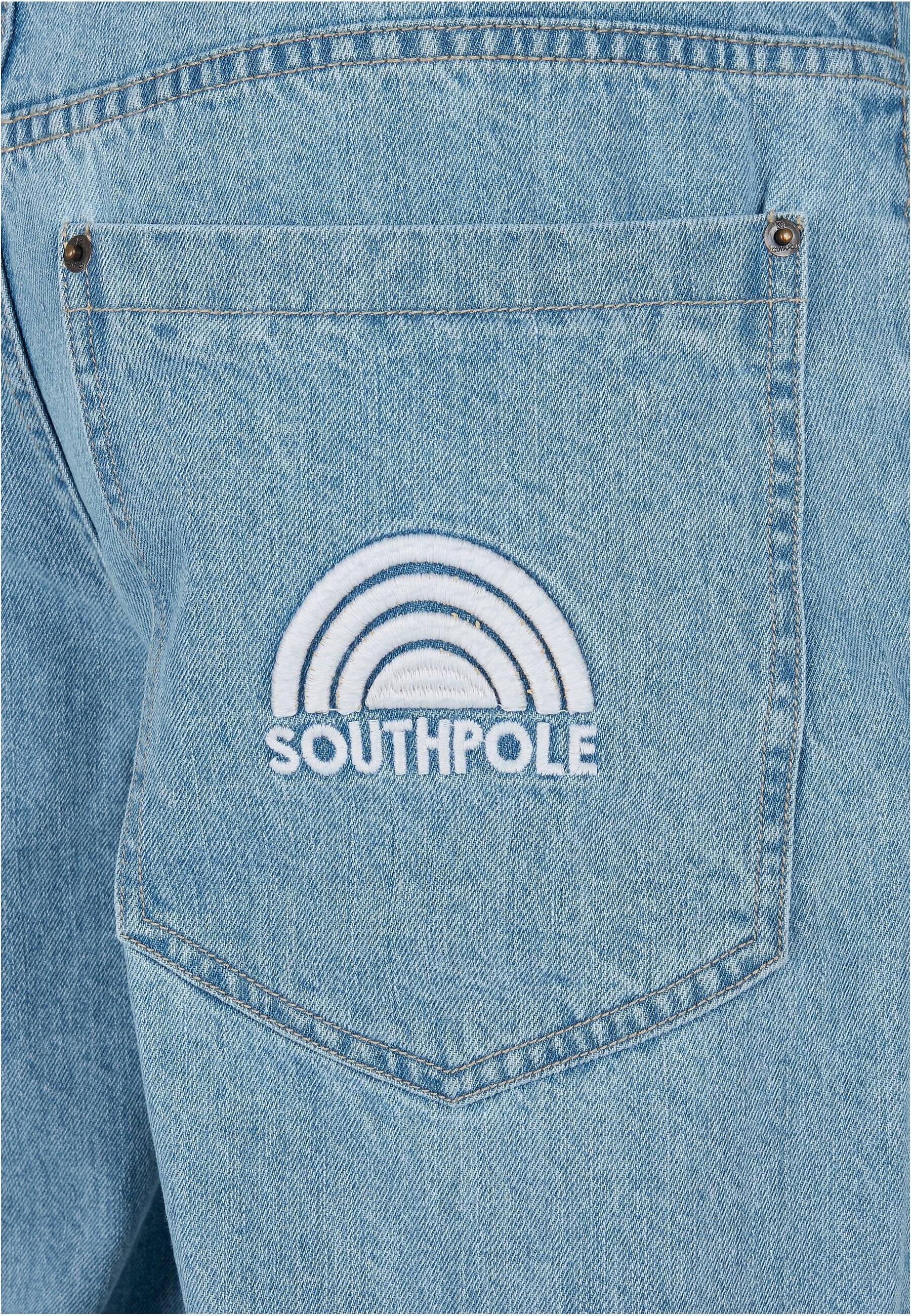 Southpole Bequeme Jeans »Southpole Herren Southpole 3D Embroidery Denim«, (1 tlg.)