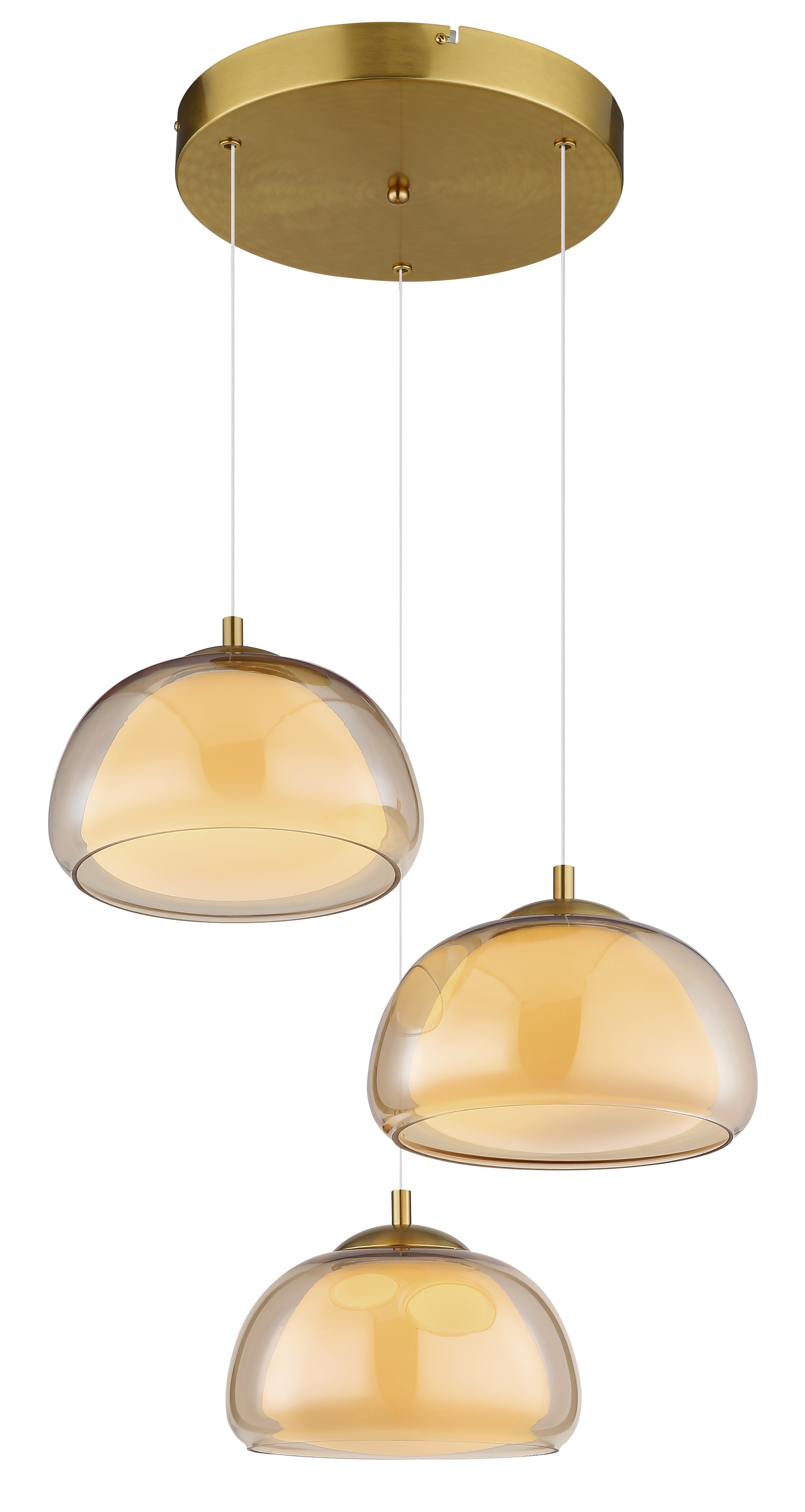 GLOBO LIGHTING Hängeleuchte »AVILA« LED-Modul 1 Stk. Hängeleuchte mit Fernbedienung, dimmbar