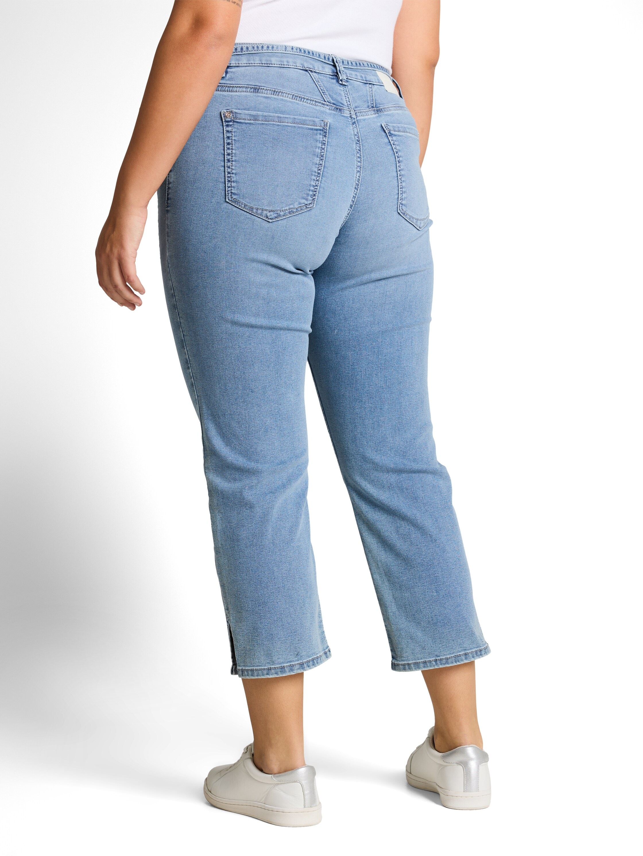 TOM TAILOR PLUS Skinny-fit-Jeans mit Jeans-Bindeband und Stretch günstig online kaufen