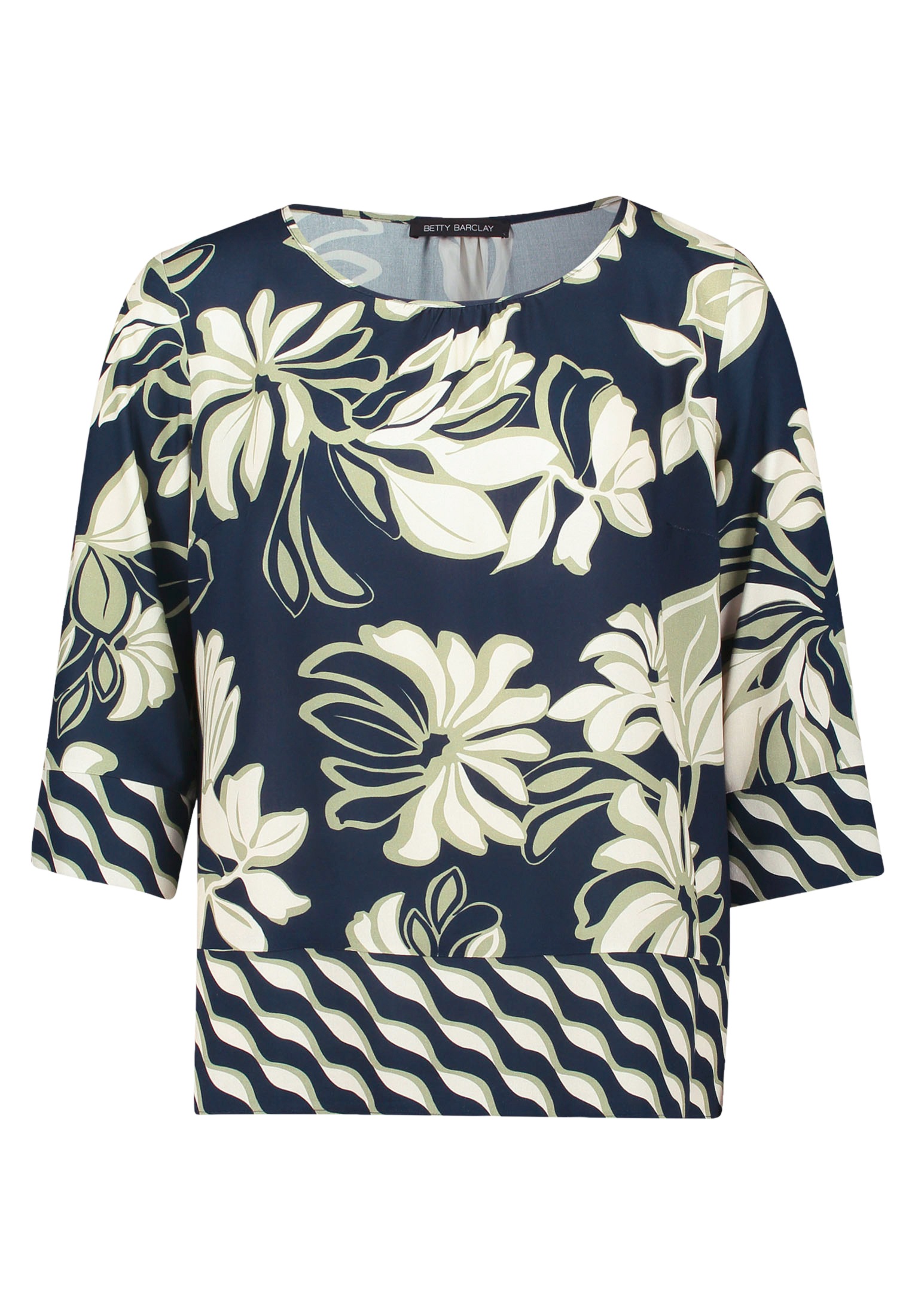 Betty Barclay Schlupfbluse "Damen mit Rundhalsausschnitt" günstig online kaufen