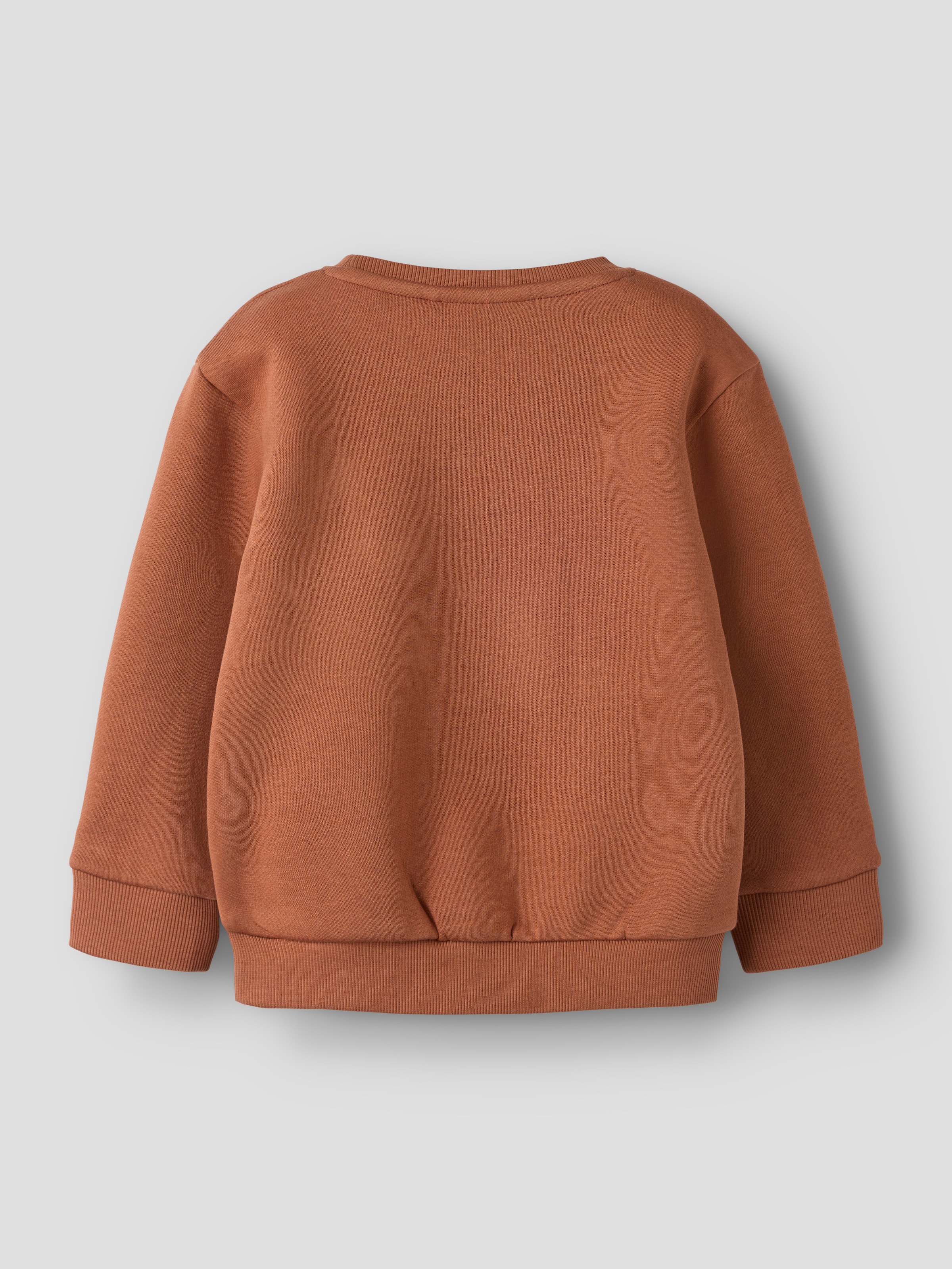 Name It Sweatshirt »NMMLOCON LS NREG SWE BRU«, Baumwollmischung, regular fit
