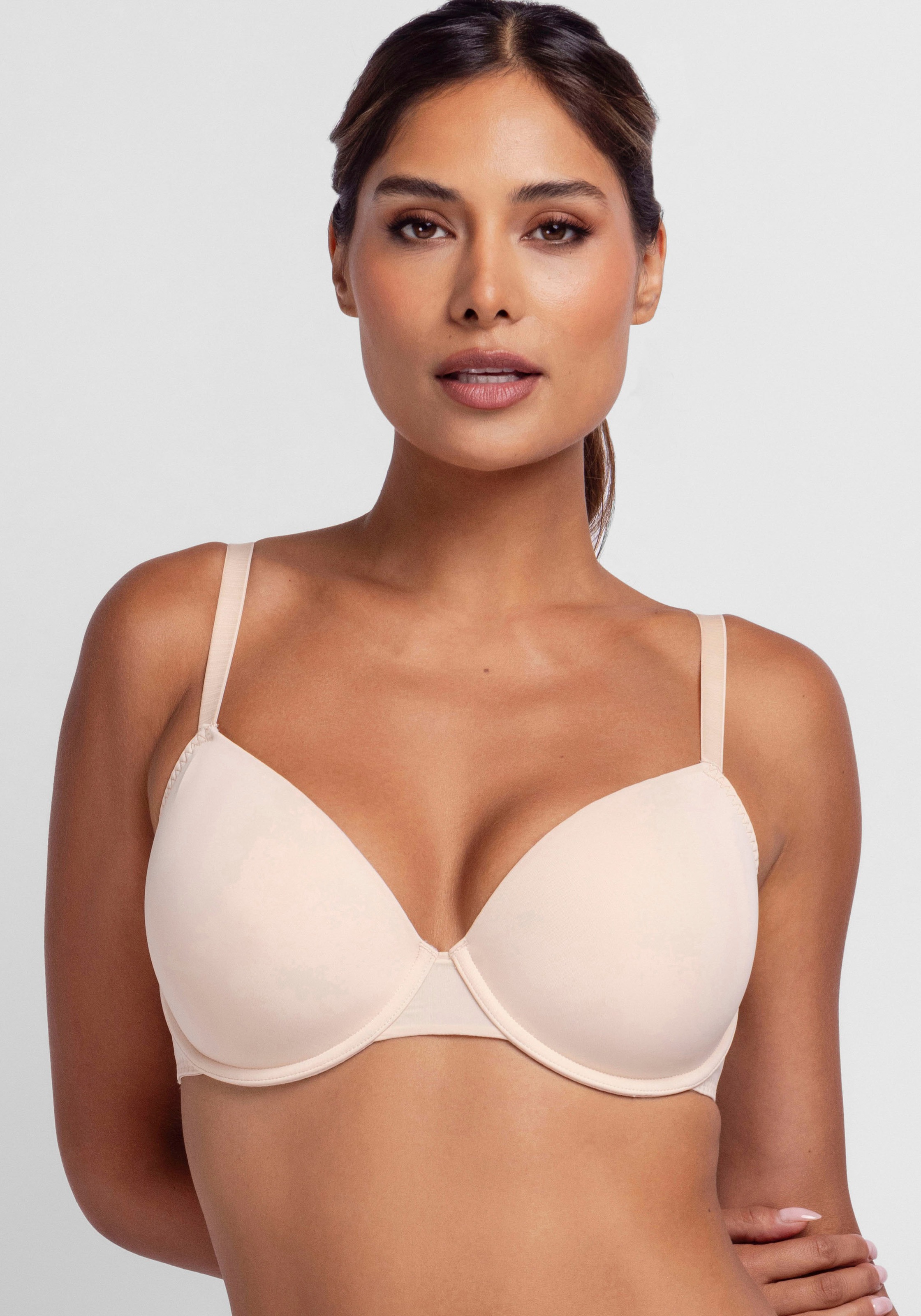 Thumbnail - Dorina Halbschalen-BH "Emersyn" 2er Pack, gepolsterte Cups, stützende Bügel