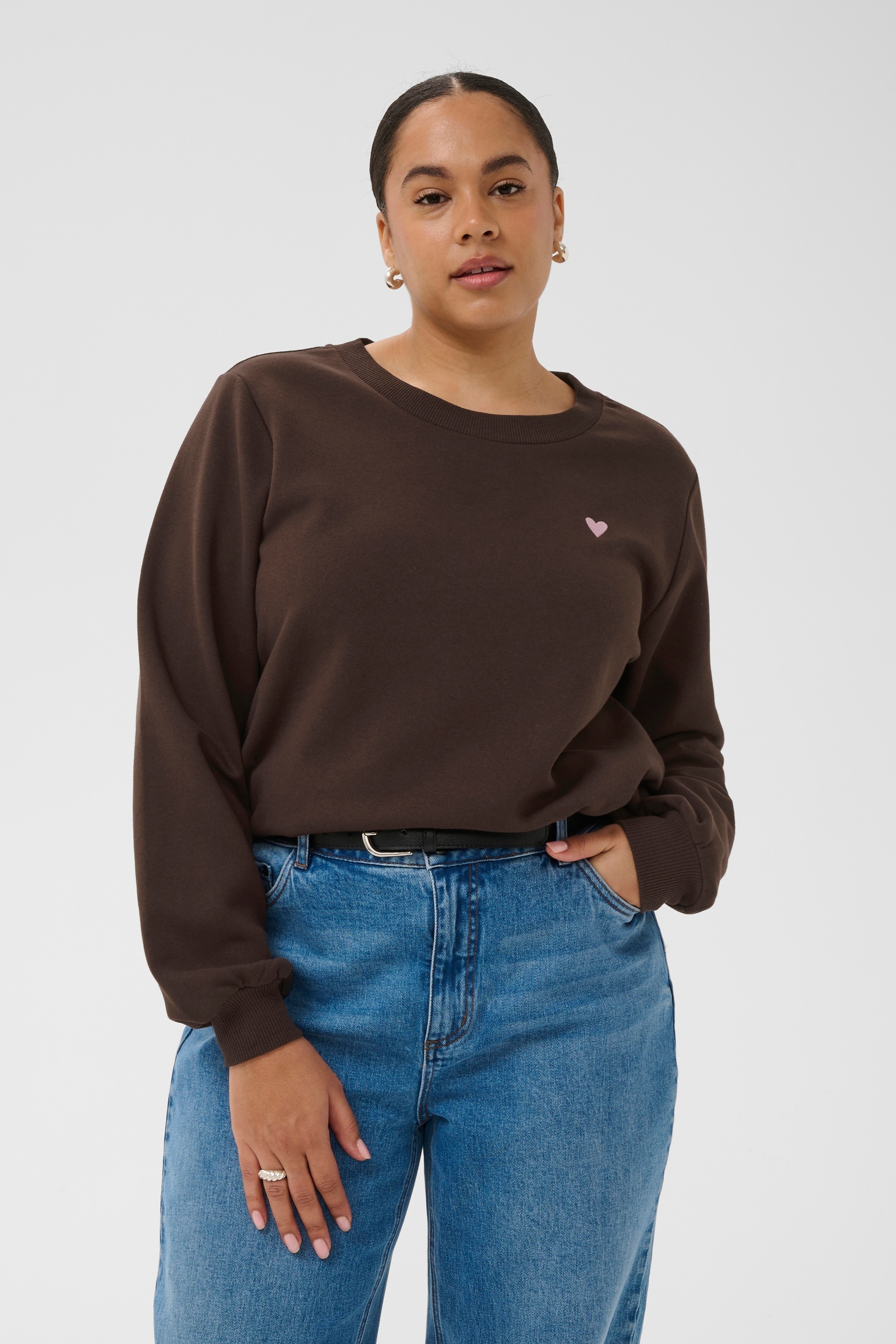 KAFFE Curve Sweatshirt »Sweatshirt KClia«
