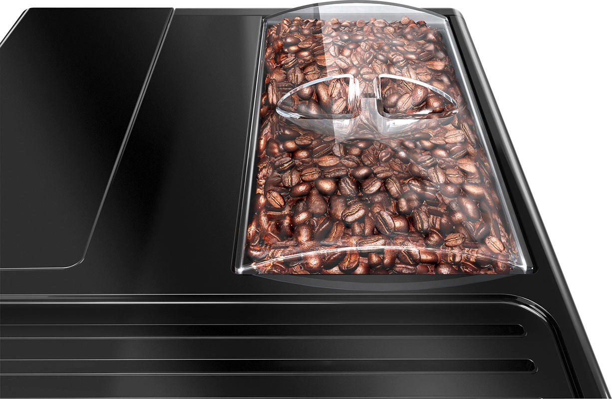 Melitta Kaffeevollautomat »Solo® E950-203, silber/schwarz«, Perfekt für  Café crème & Espresso, nur 20cm breit | BAUR