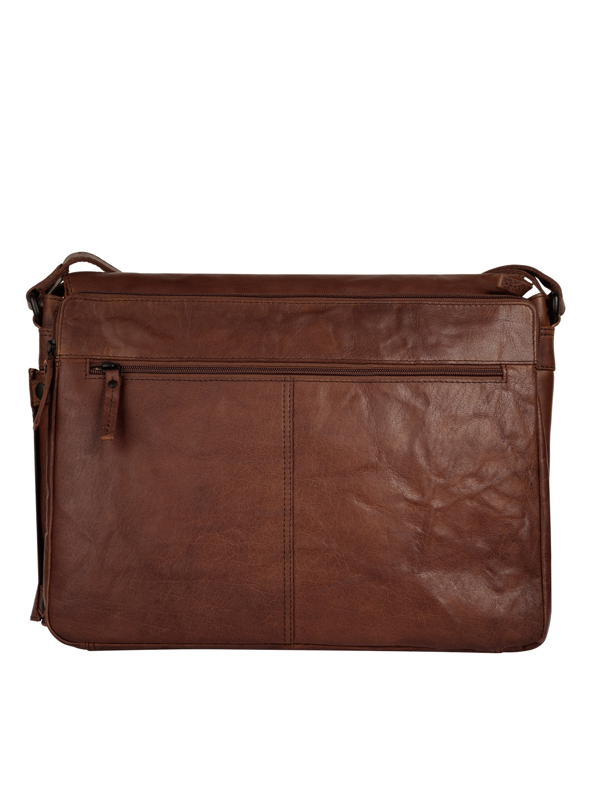 Spikes & Sparrow Messenger Bag, echt Leder