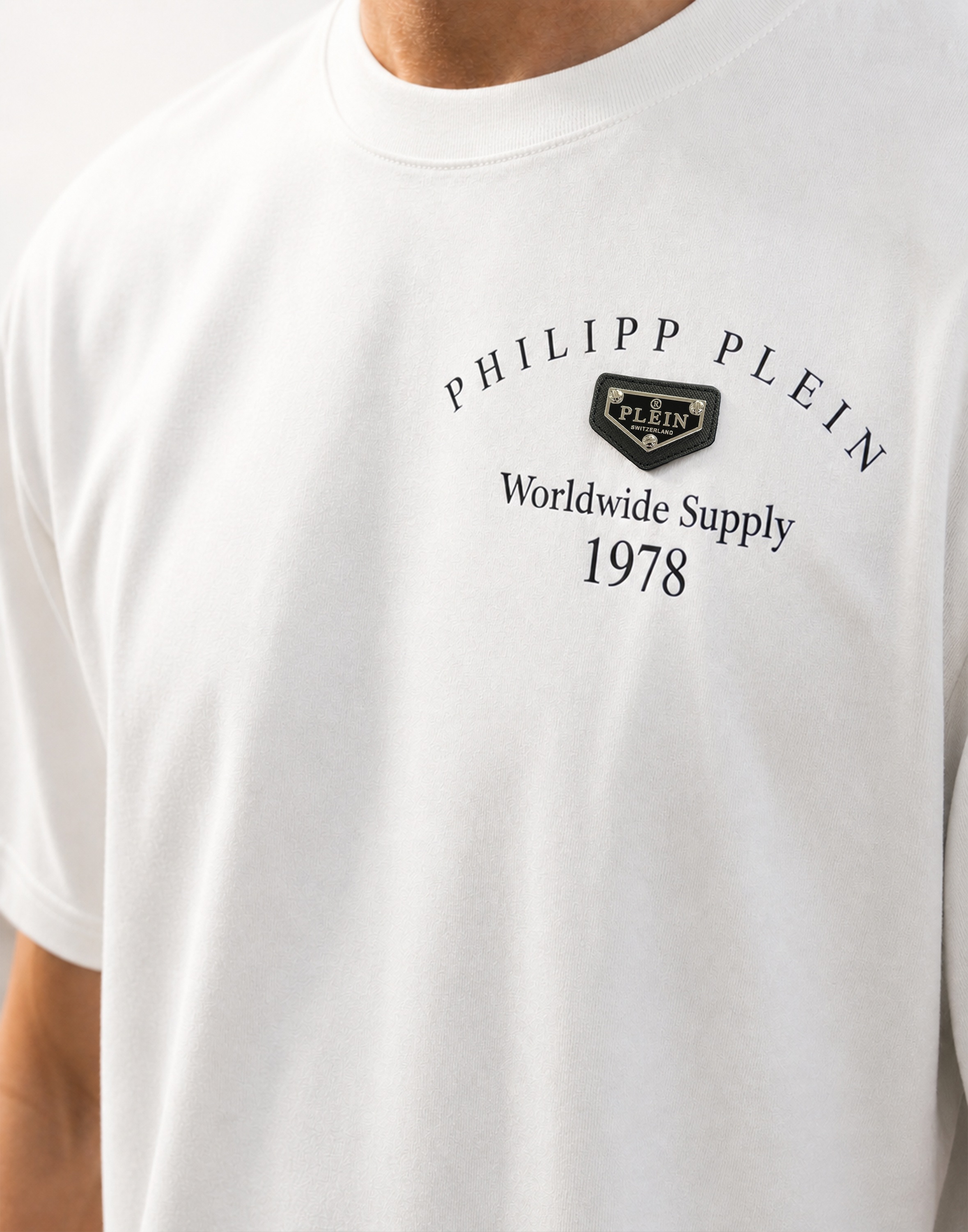 PHILIPP PLEIN T-Shirt »Kurzarm-Rundhals-T-Shirt«