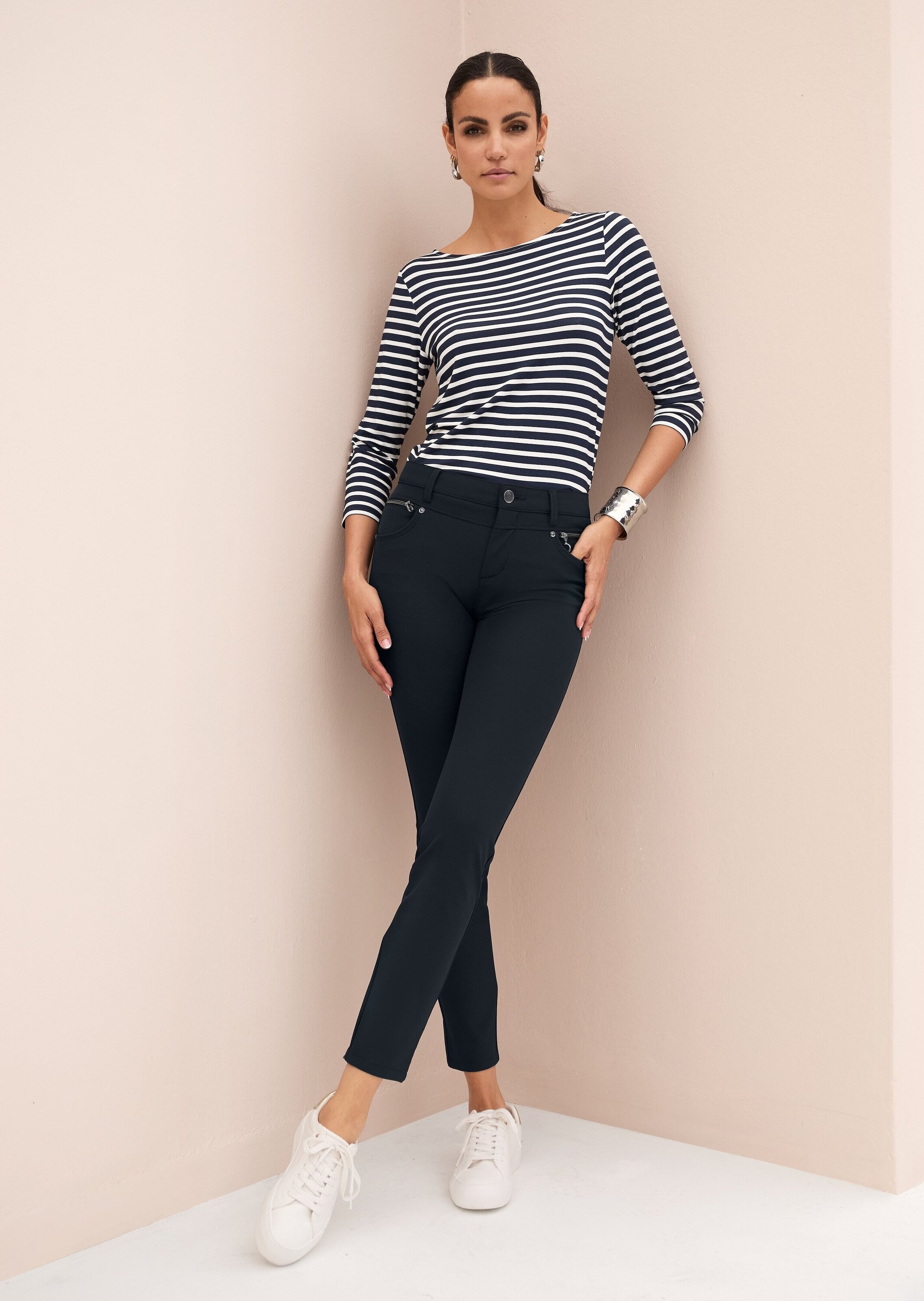 MADELEINE Stoffhose »Hose Slim Fit Stretchhose mit Taschen«