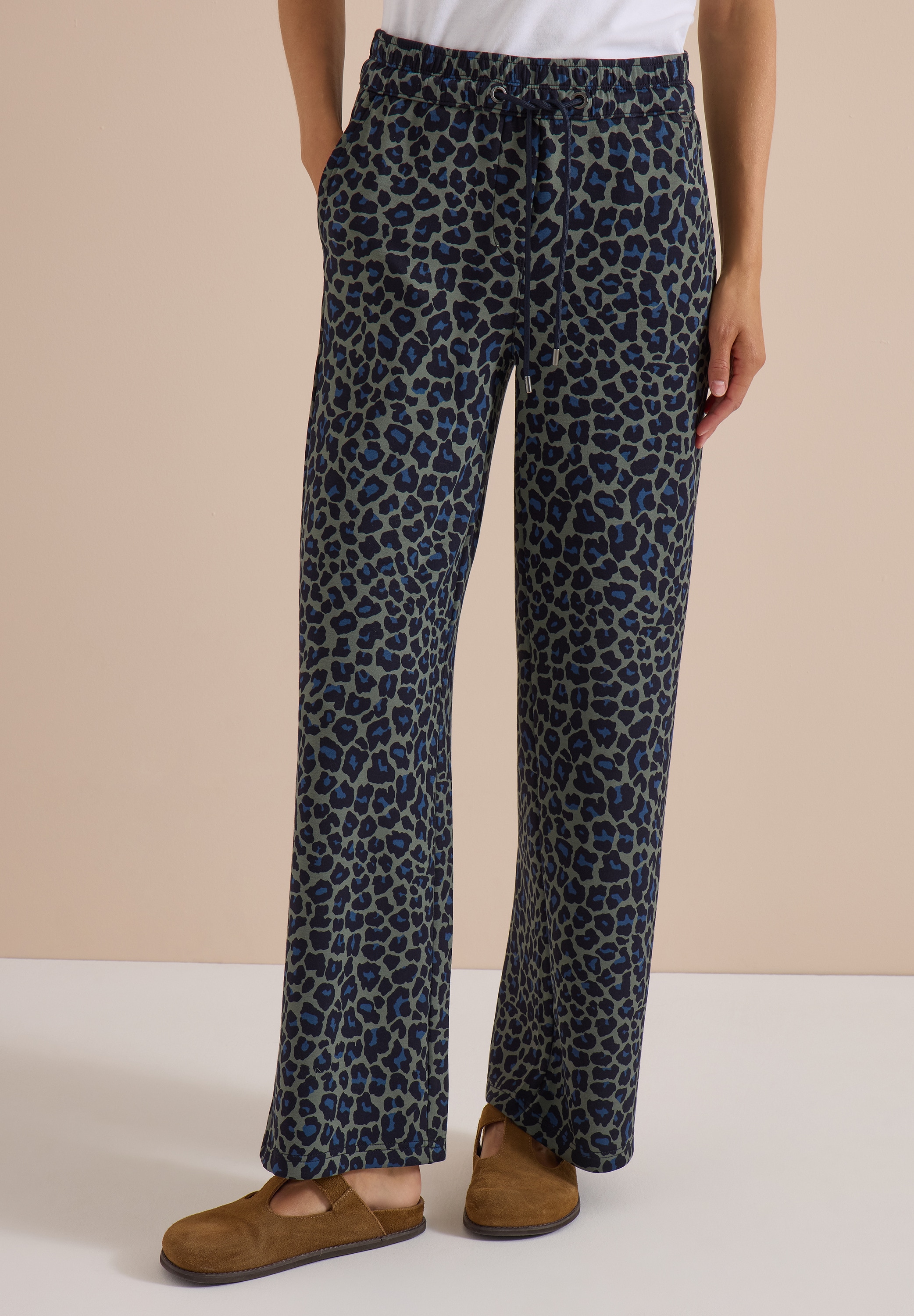 Cecil Stoffhose  softer Materialmix