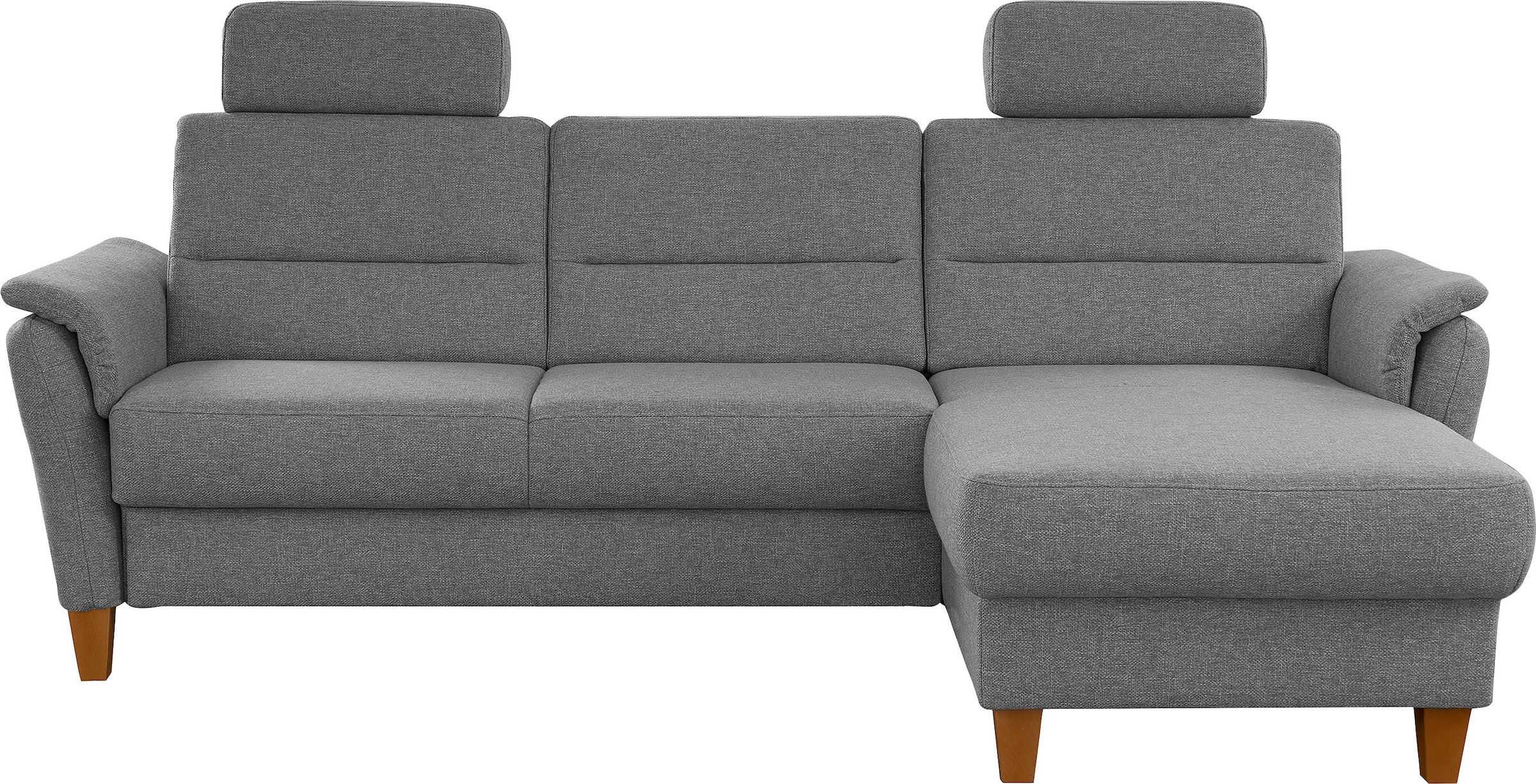 Home affaire Ecksofa "Palmera L-Form, B: 244 cm" optional Bettfunktion & Be günstig online kaufen
