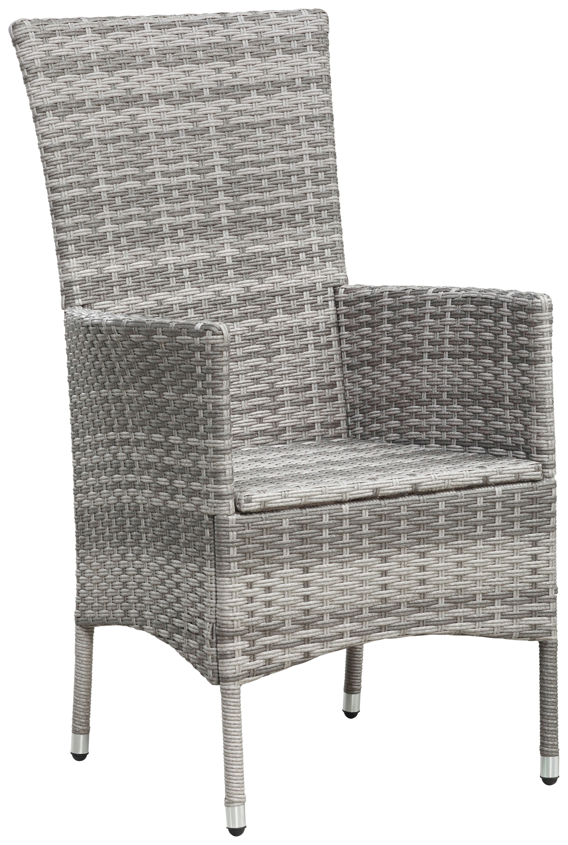 KONIFERA Garten-Essgruppe »Belluno«, (13 tlg.), 6 Sessel, Tisch 150x80 cm, Polyrattan