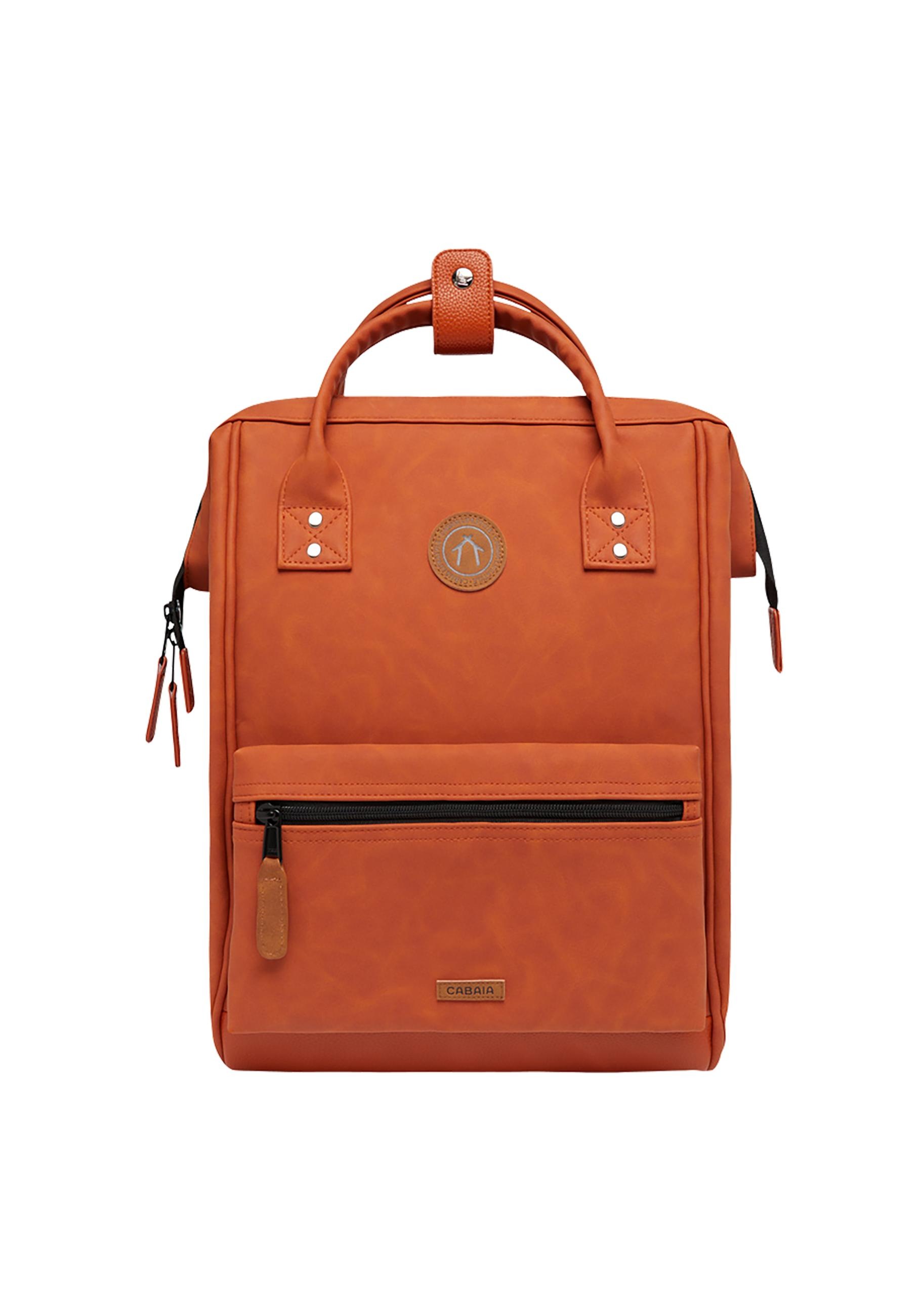 CABAIA Tagesrucksack »Adventurer M Nubuck«, Cityrucksack mit austauschbaren Vordertaschen
