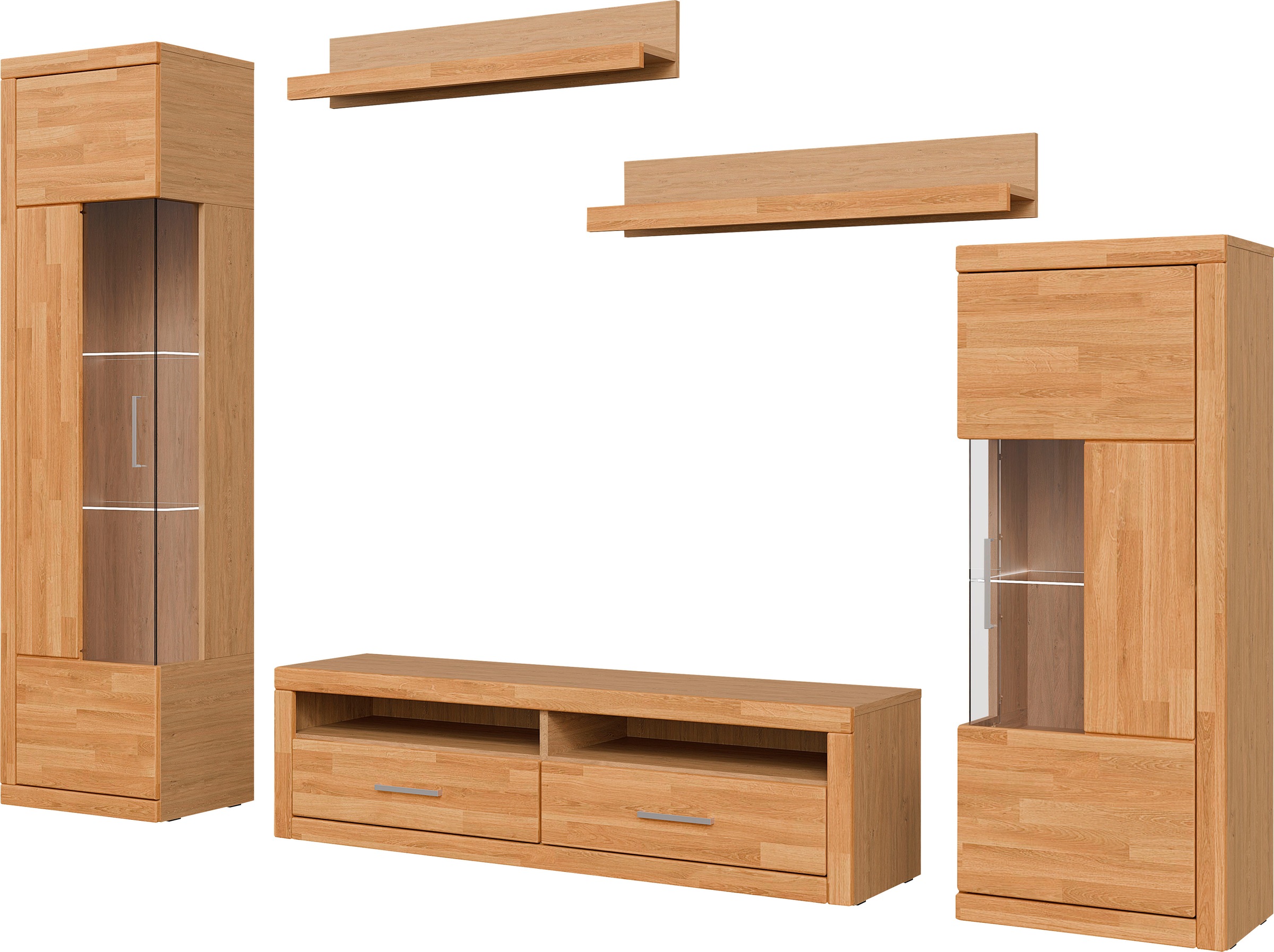 OTTO home Wohnwand "Ribe Wohnwand Set-5 St." Set, 5 Stk. tlg. günstig online kaufen