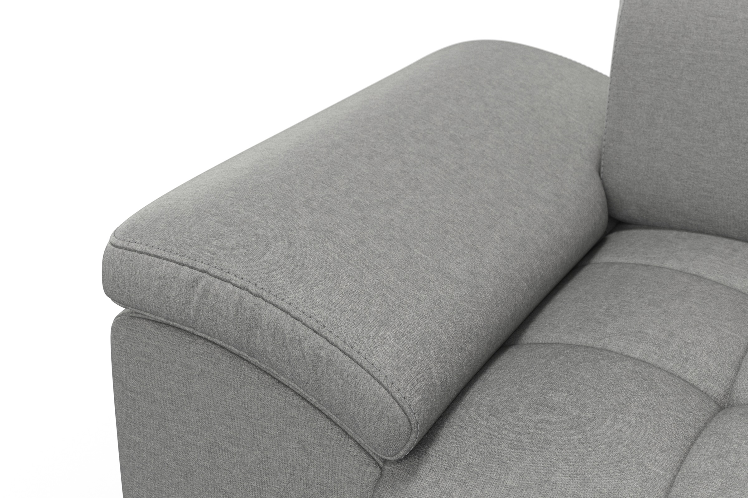 sit&more Ecksofa »Cool L-Form«, wahlweise mit Kopfteilverstellung und Vorziehsitz, motorisch